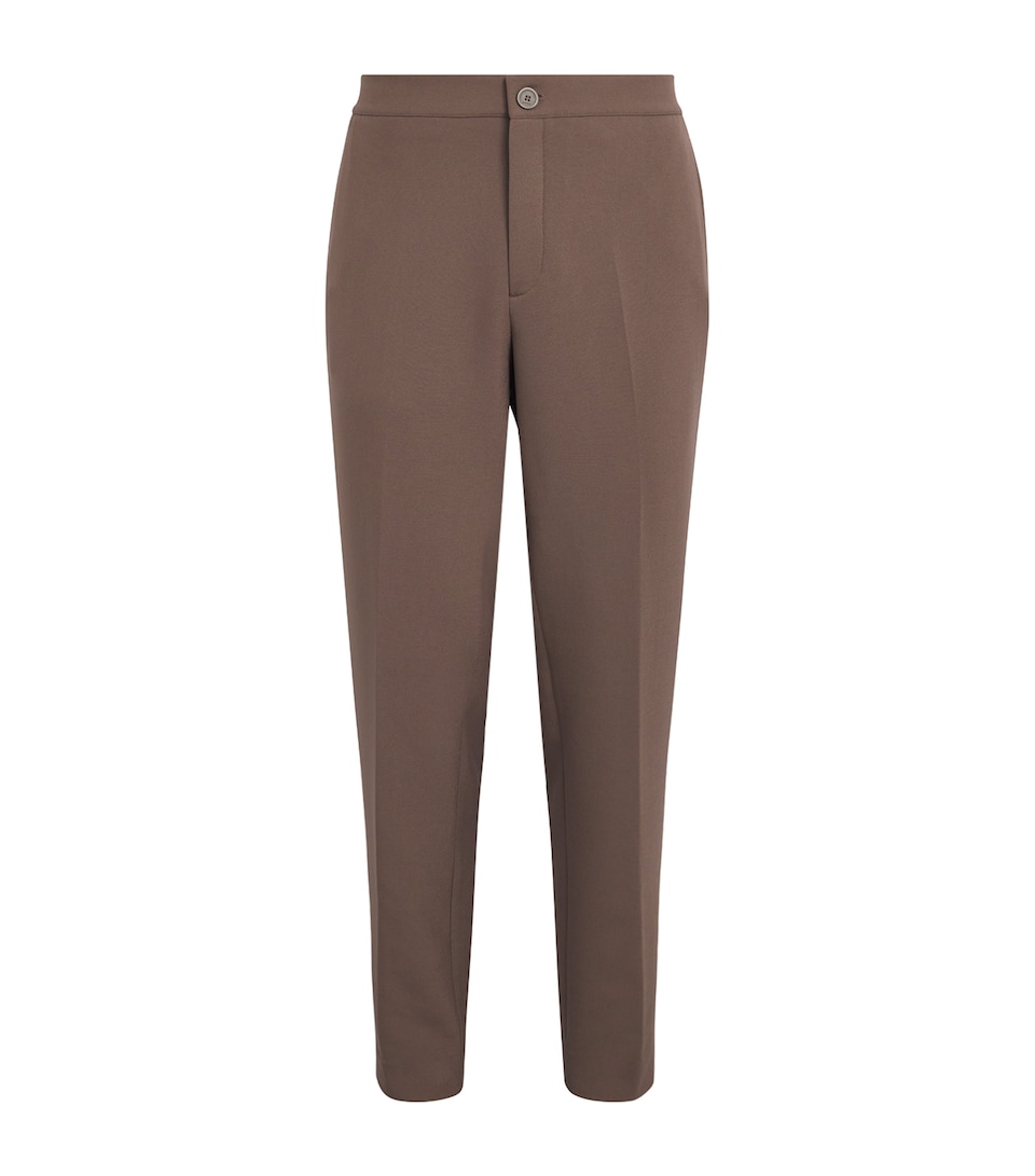 Jersey Straight Trousers