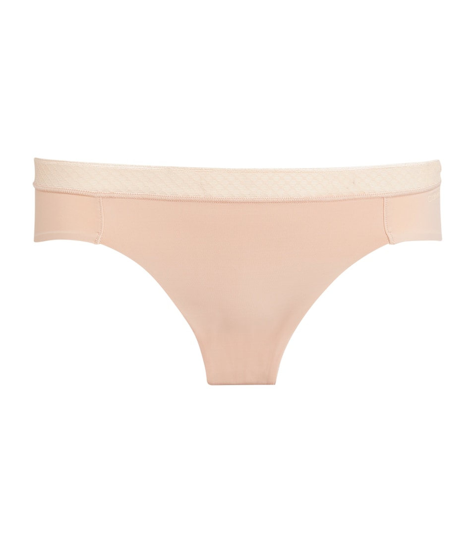 Calvin Klein Womens Seductive Comfort Bikini Briefs Beechwood