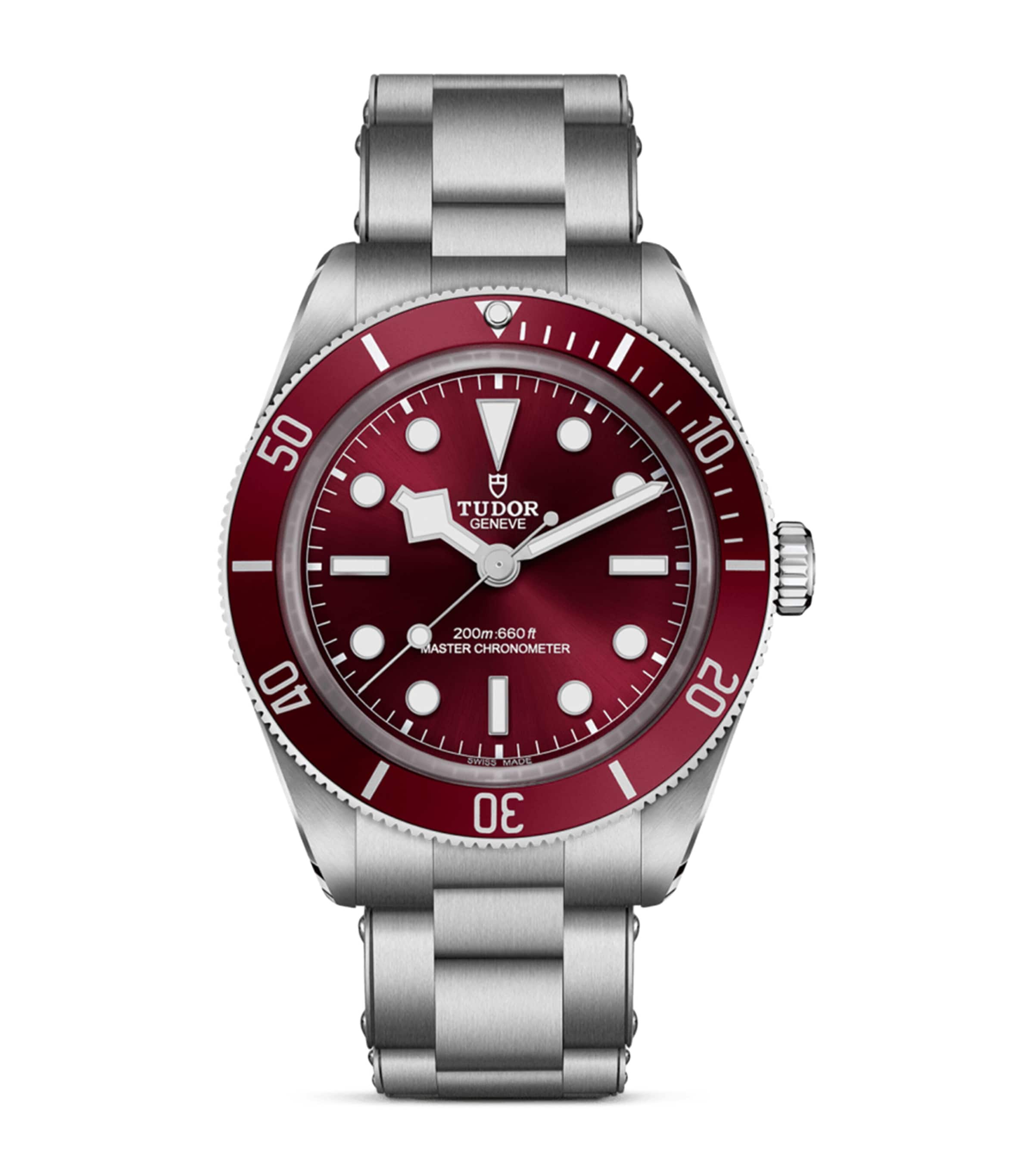 TUDOR Black Bay 58 Stainless Steel Watch 39mm Red