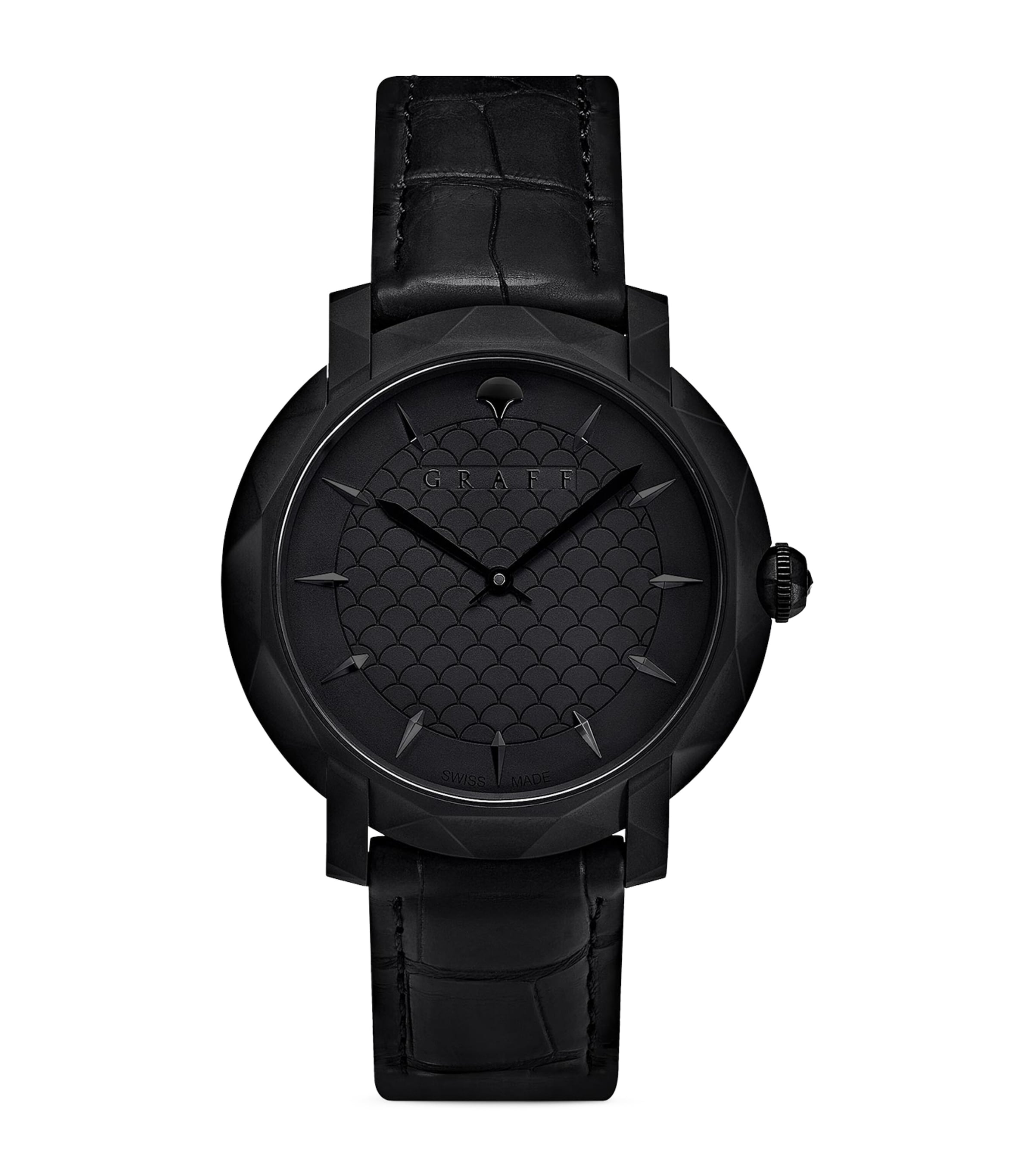 Graff Titanium DLC Eclipse Watch 43mm Black