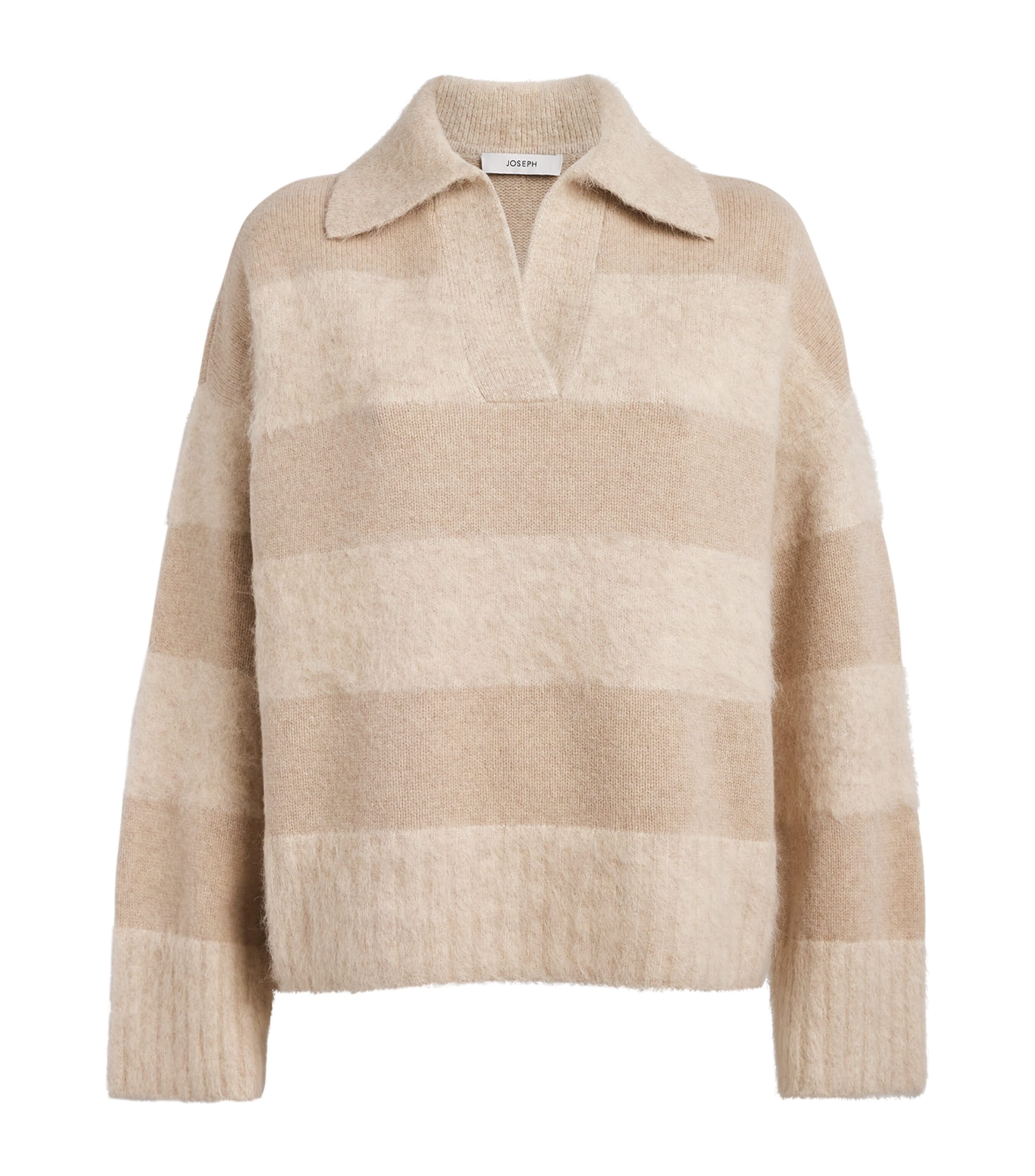 Brushed Stripe Take Sweater