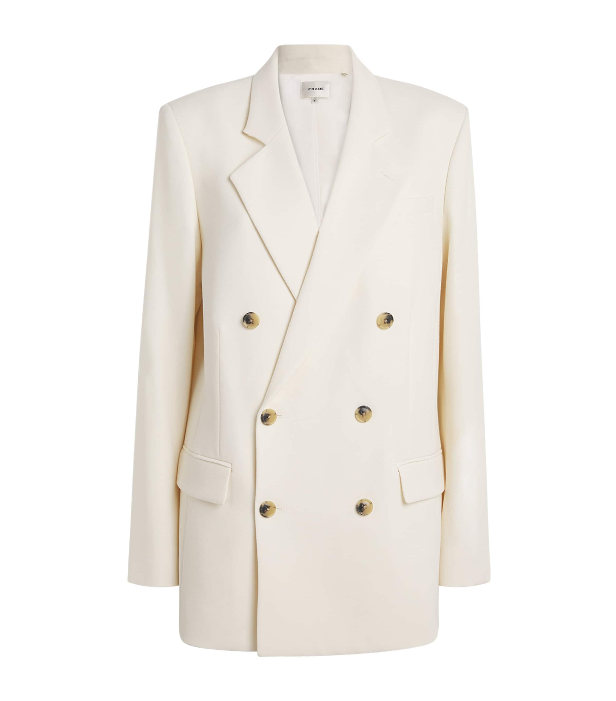 ジャケット VALENTINO SS24 White cotton blazer (4B0CE3K35DN 001) Valentino Cotton Jacket In White | ModeSens