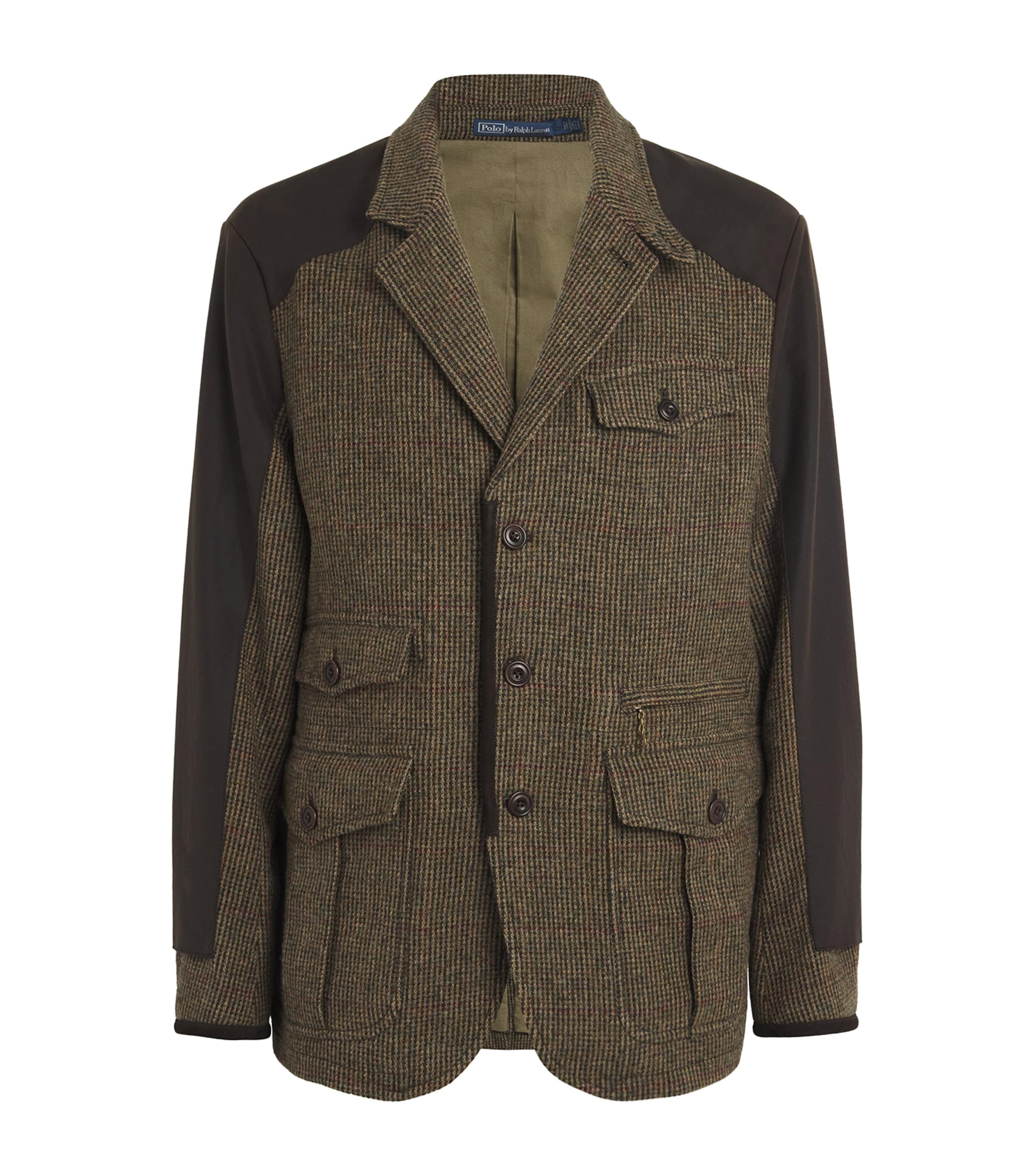 Wool Panelled Jacket