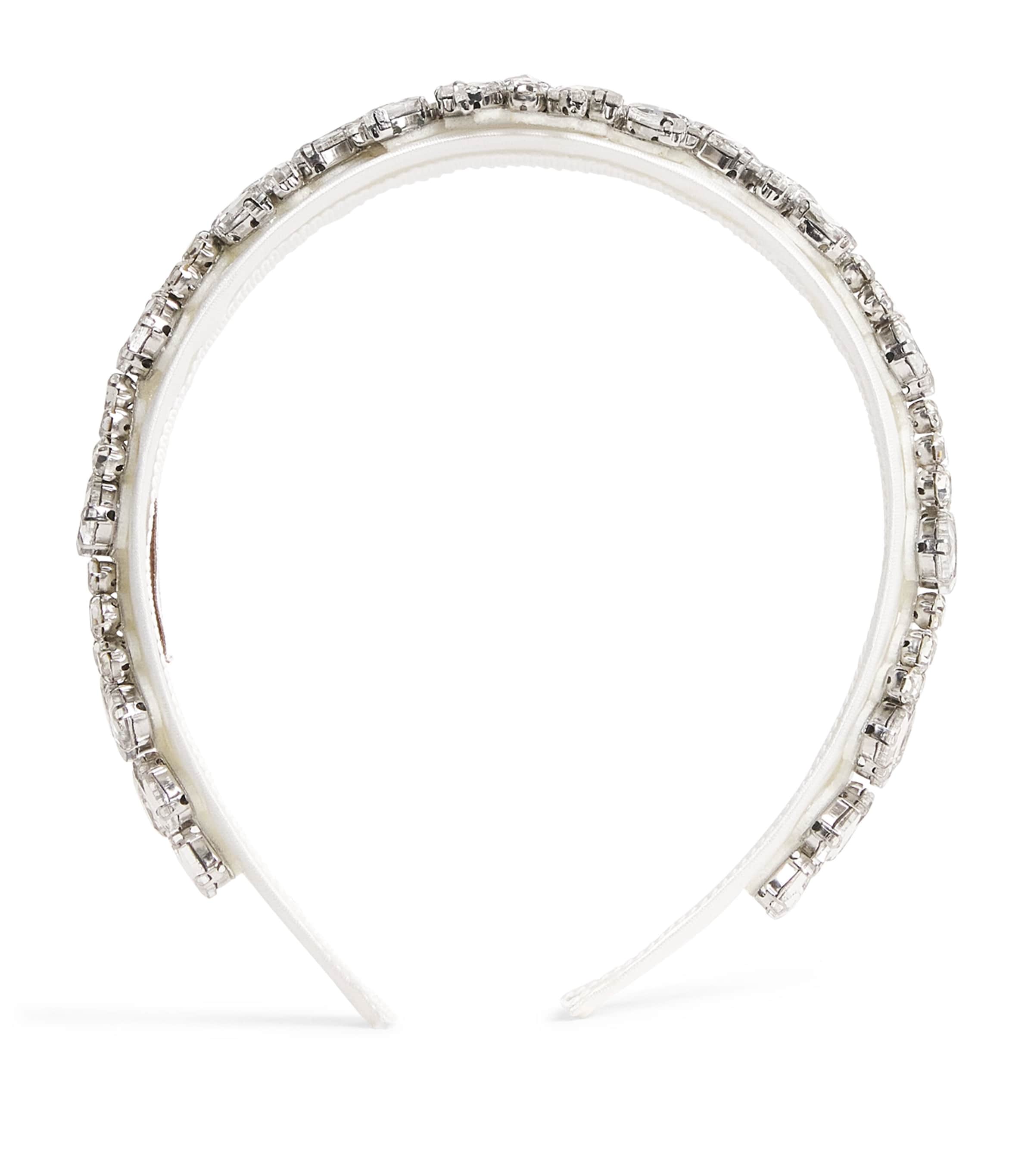 Monnalisa Jewel Headband Panna+nickel