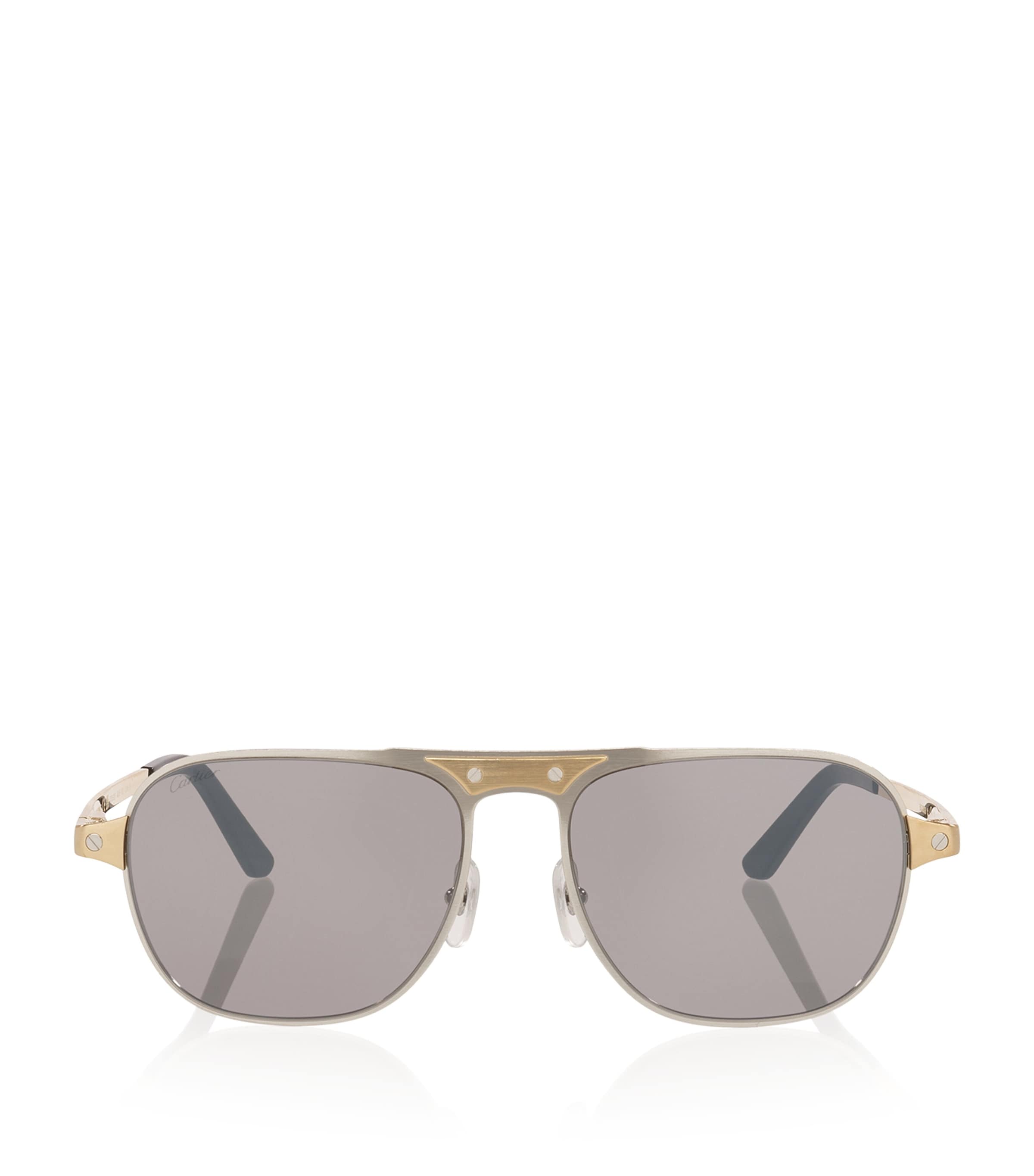 Rectangular Aviator Sunglasses