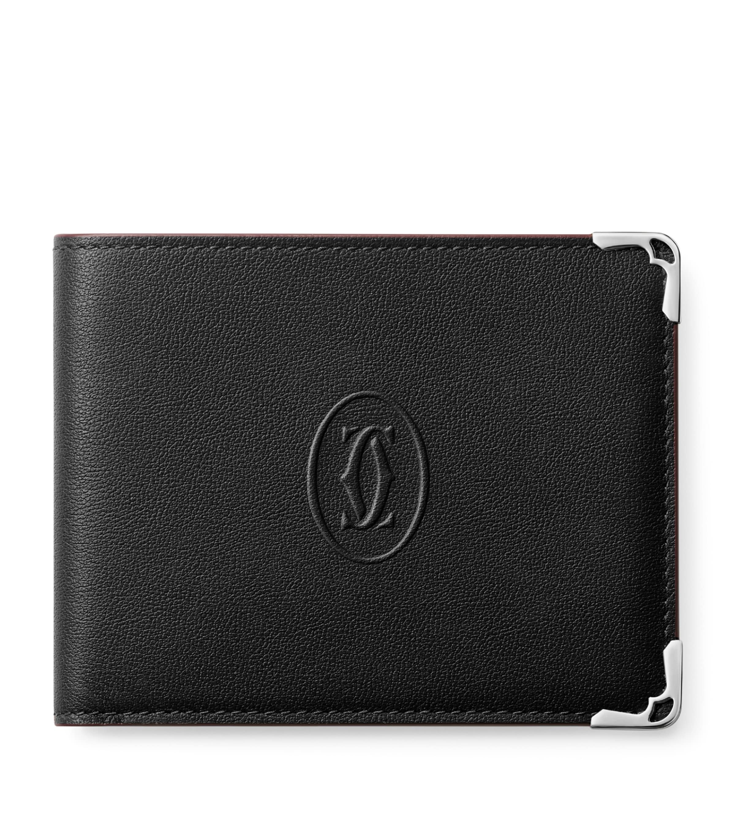 Cartier Leather Must de Cartier Wallet Black