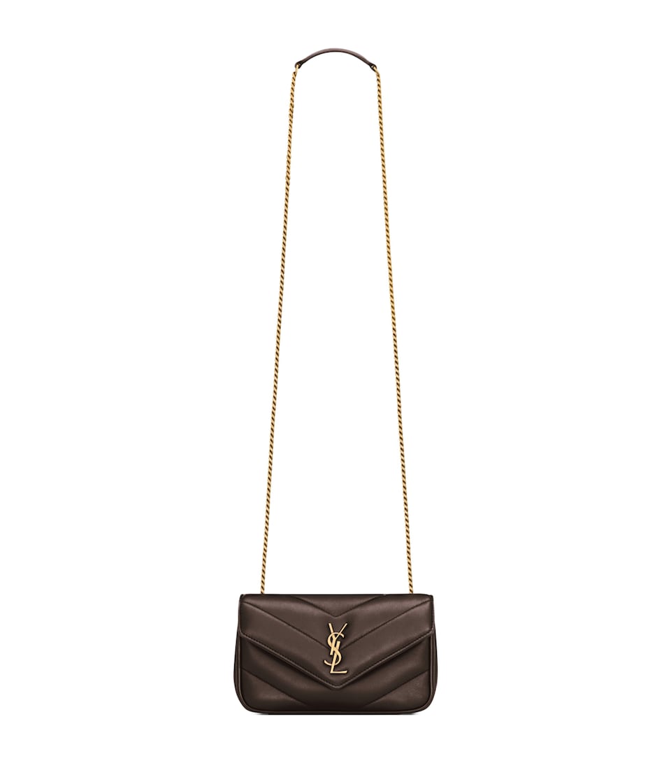 Saint Laurent Mini Matelassé Loulou Shoulder Bag