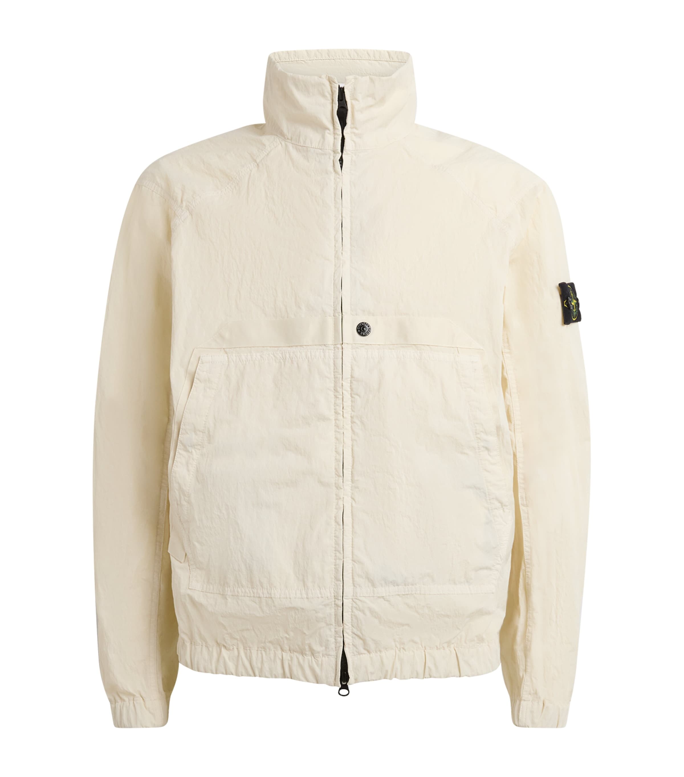 Stone Island Mens Warp Nylon Ribbed Jacket
