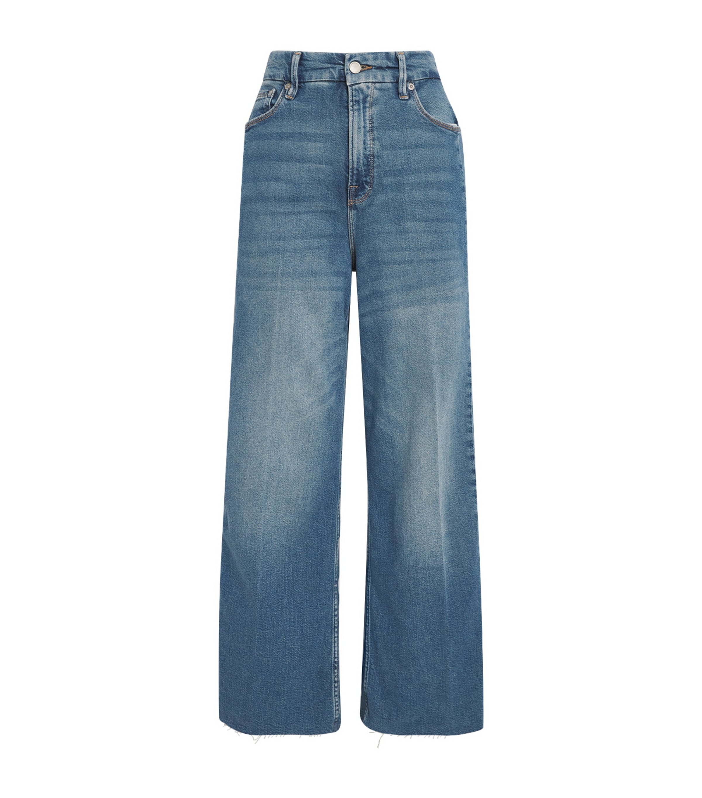 Good Skate Cropped Wide-Leg Jeans