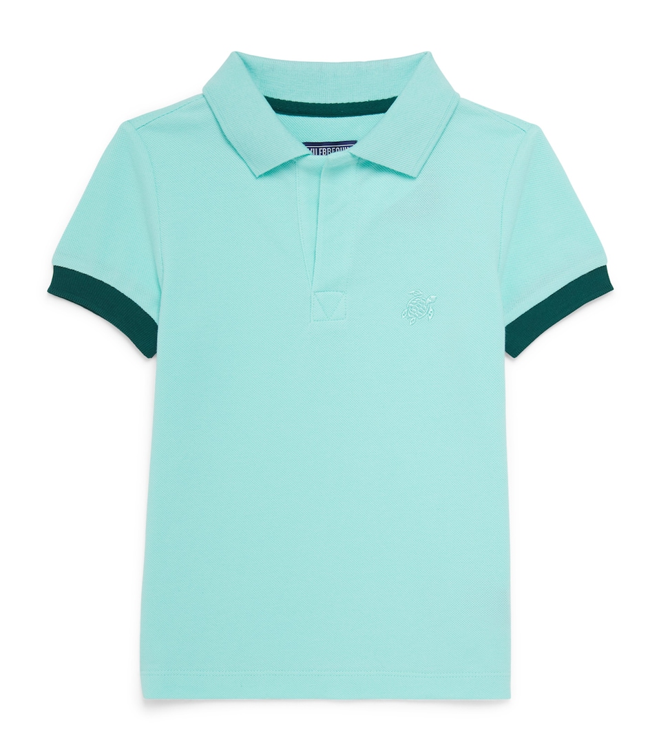 Organic Cotton Embroidered Polo Shirt (2-12 Years)