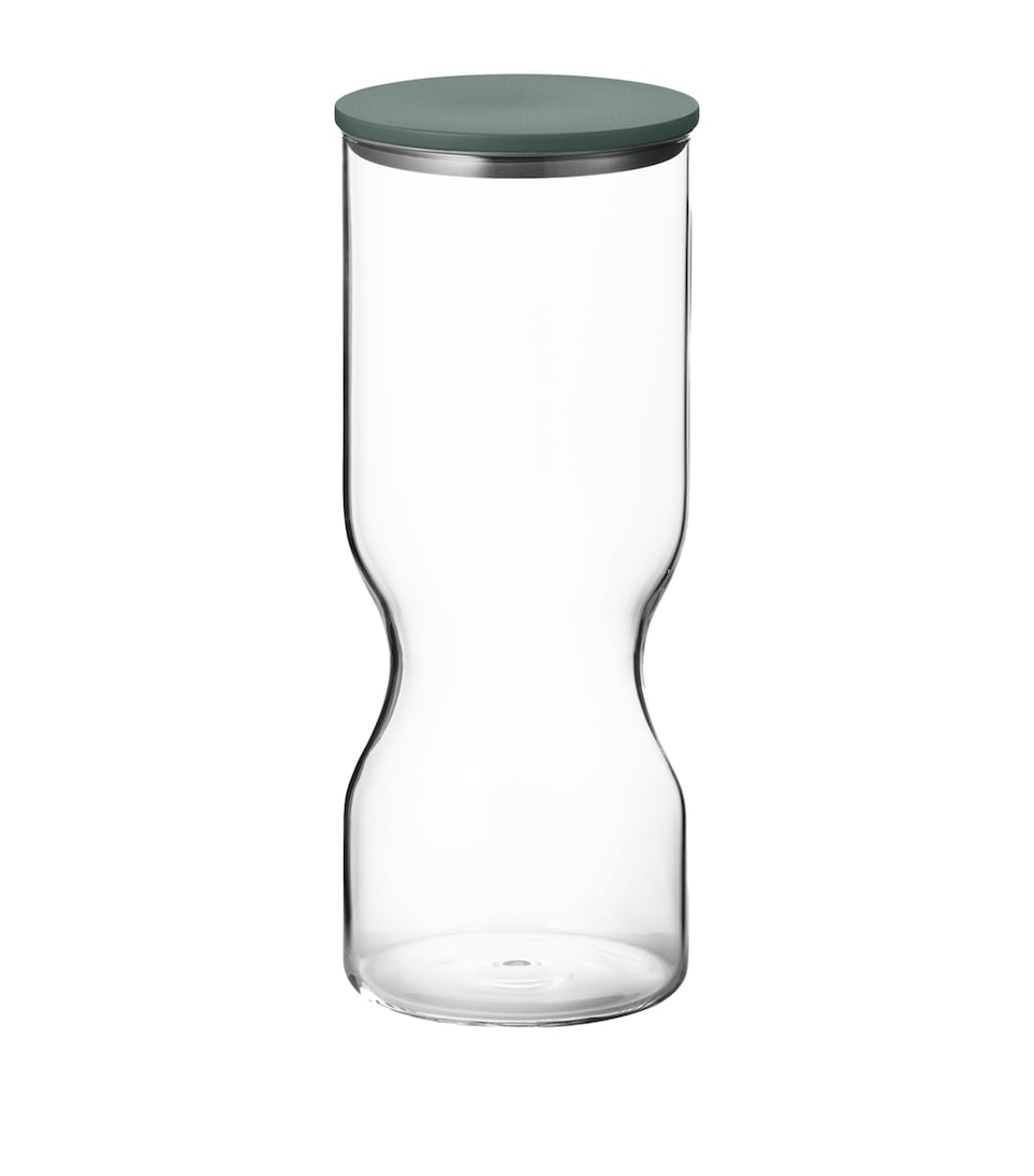 Large Glass Alfredo Canister