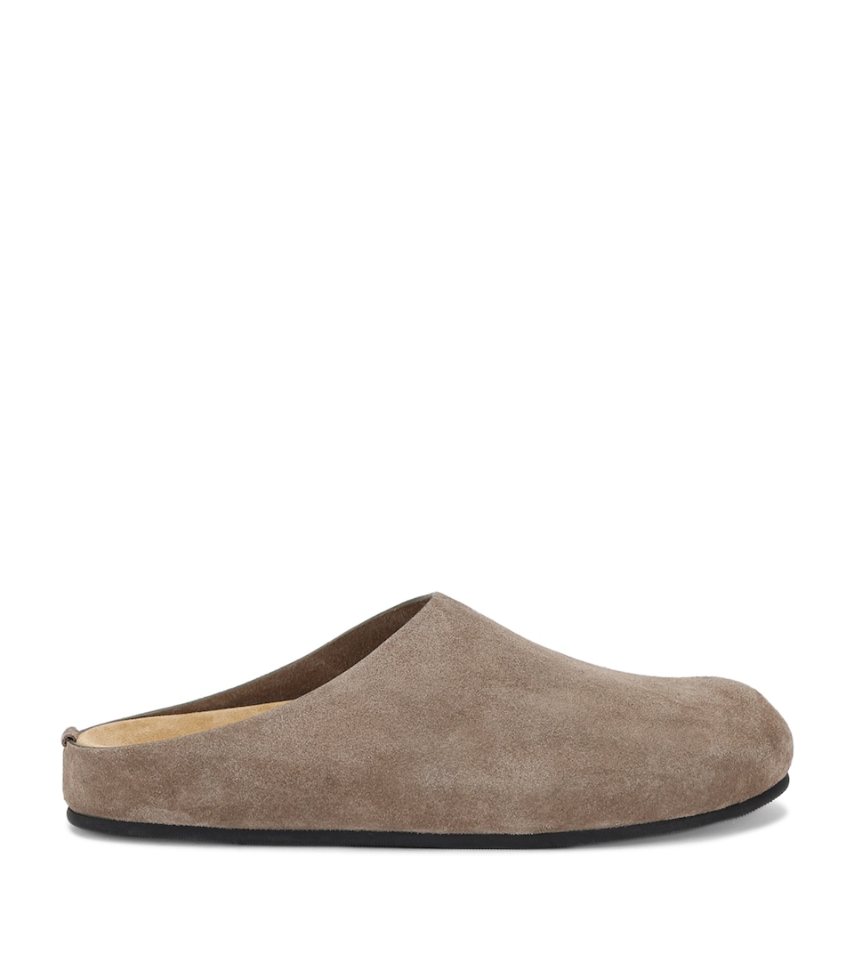 Hugo Suede Slides