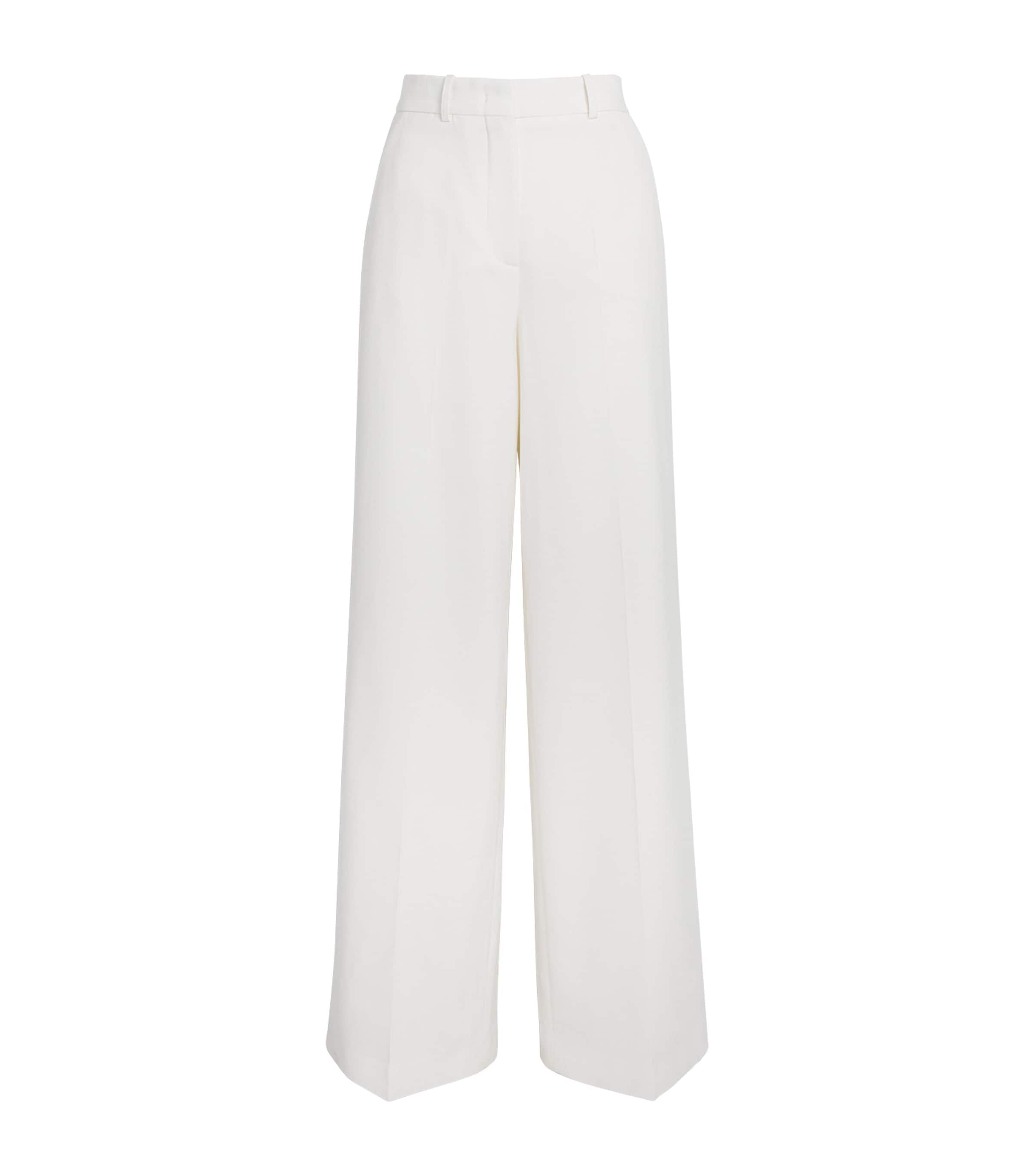 Joseph Womens Pleated Hawley Trousers Wax