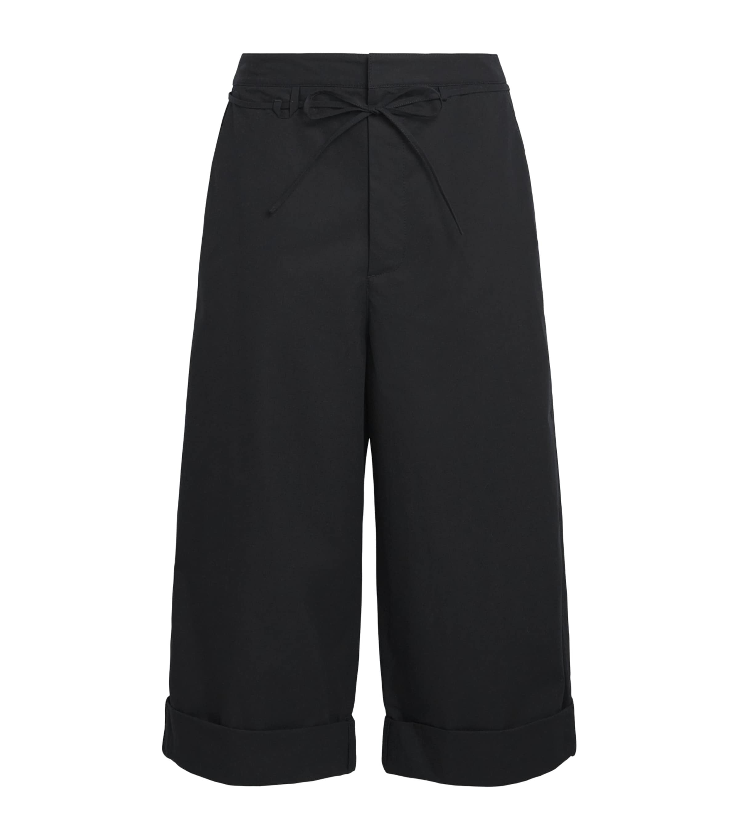 Jacquemus Mens Cotton Marin Trousers Black