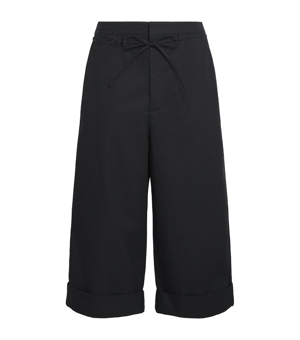 Jacquemus Mens Cotton Marin Trousers Black