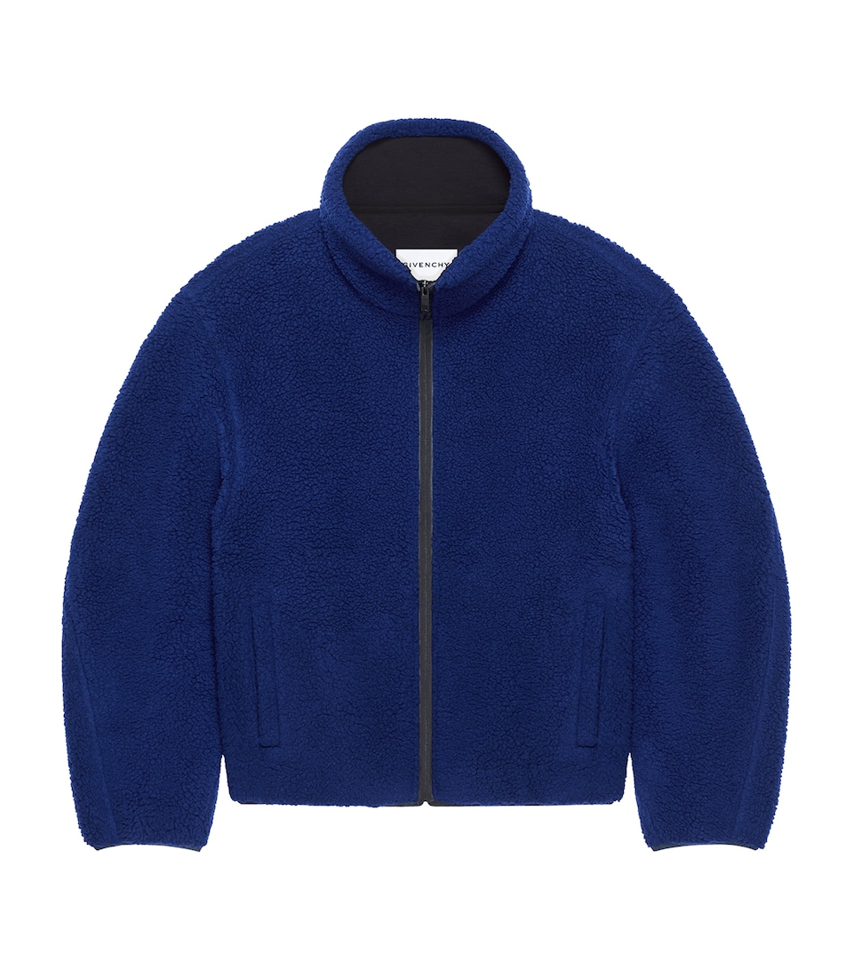 Cotton-Blend Fleece Jacket