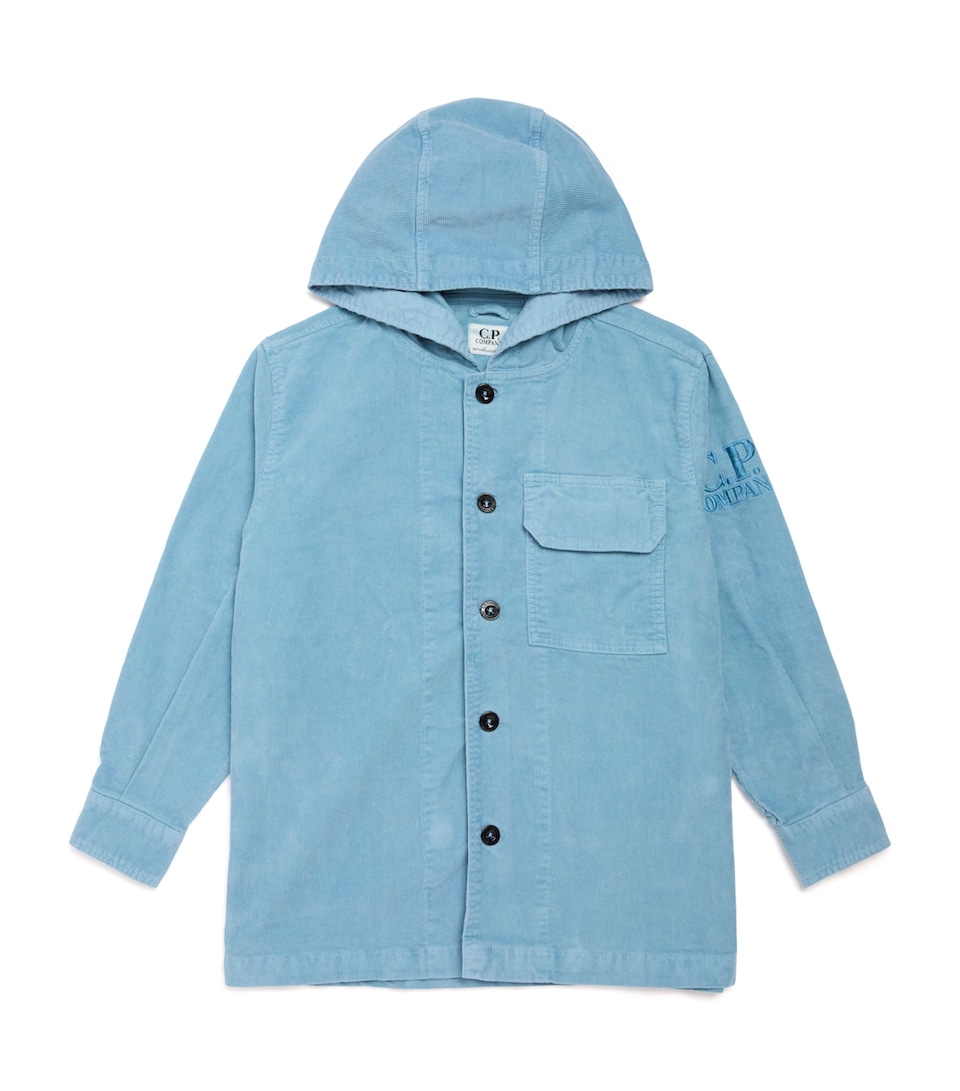 Corduroy Hooded Jacket (6-14 Years)