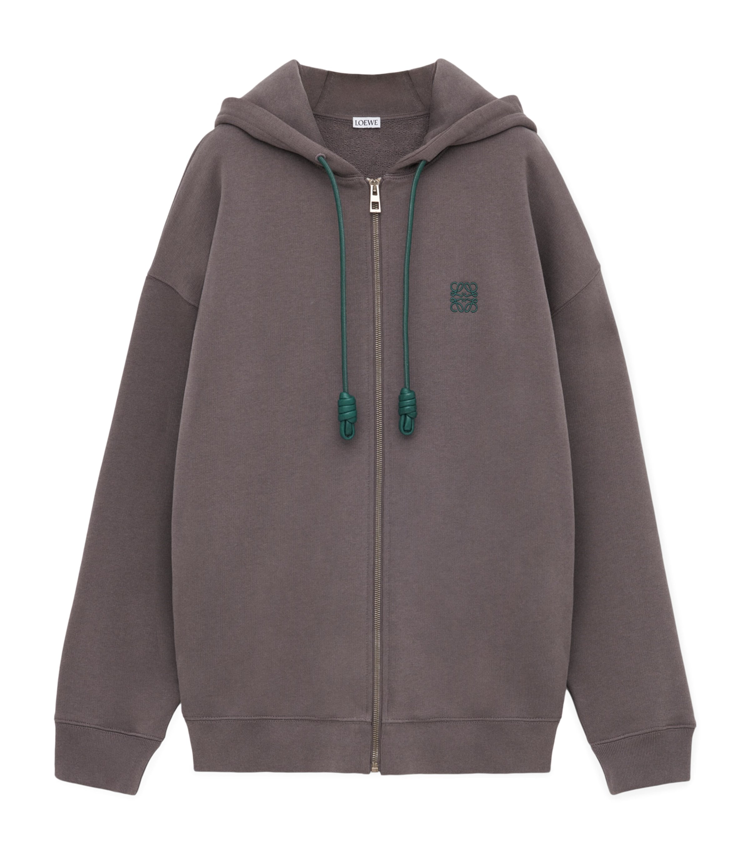 Cotton-Blend Anagram Hoodie