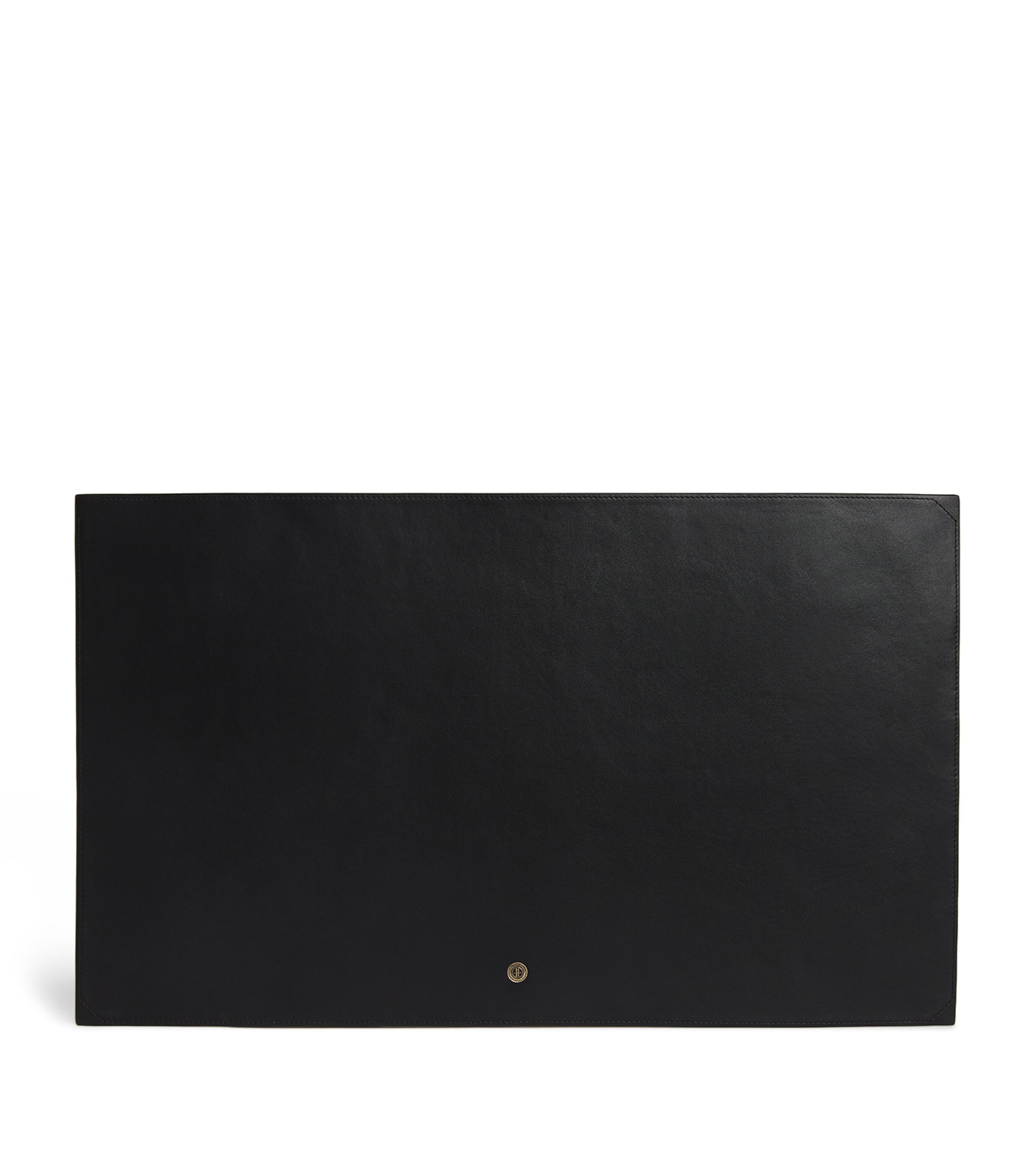 Harrods Leather Desk Mat Black