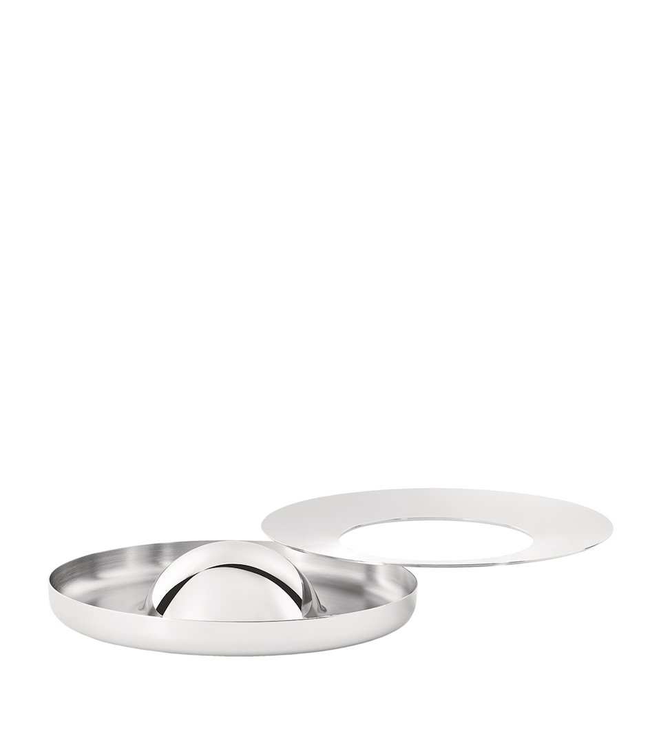Stainless Steel OH de Christofle Ashtray