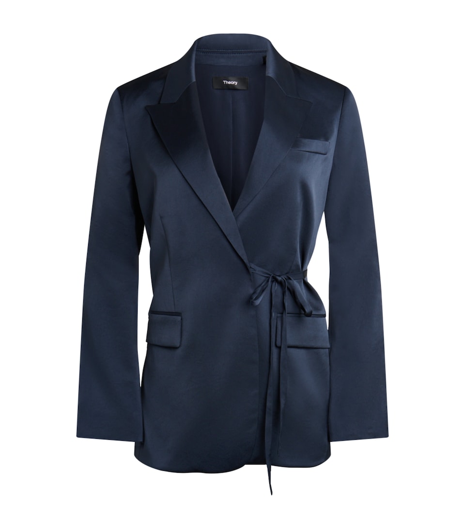 Tie-Waist Blazer