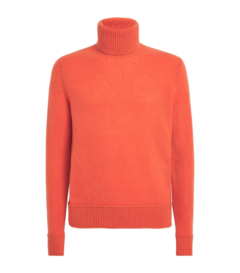 Wool-Blend Rollneck Sweater