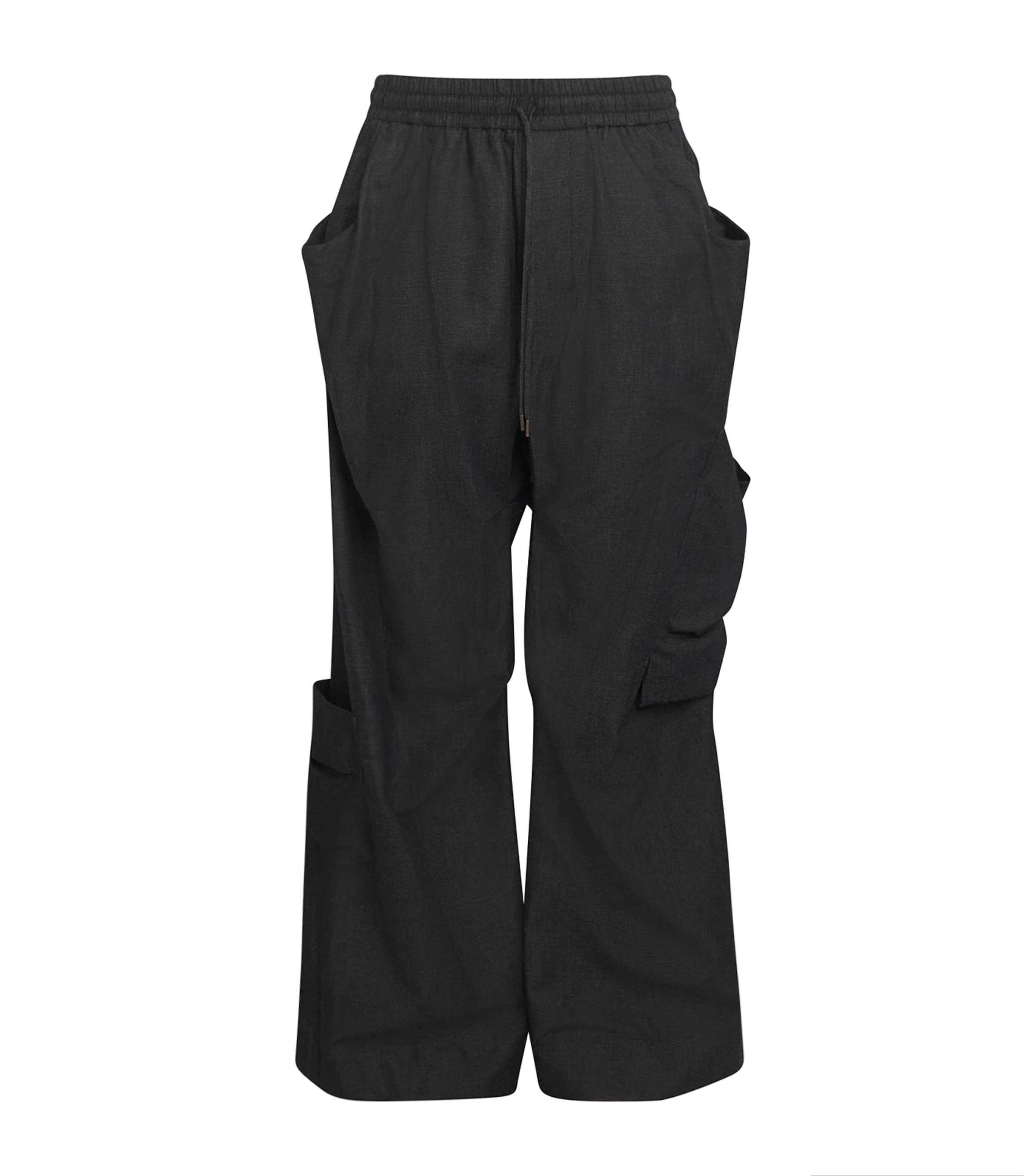 Drawstring Cargo Trousers