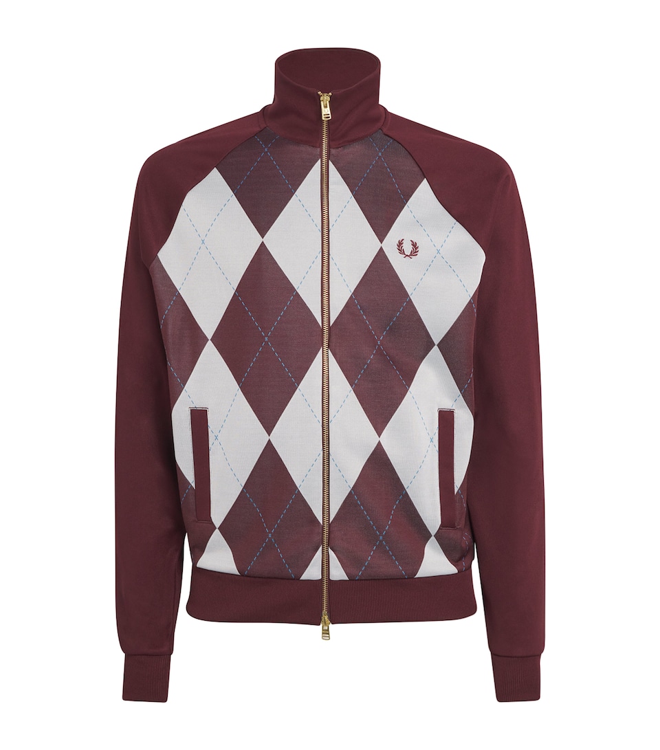 Argyle Track Jacket