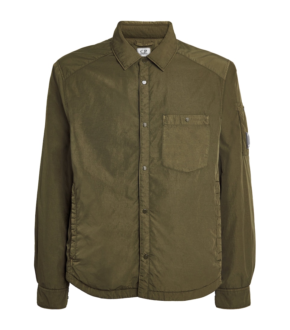 Chrome-R Zip-Up Overshirt