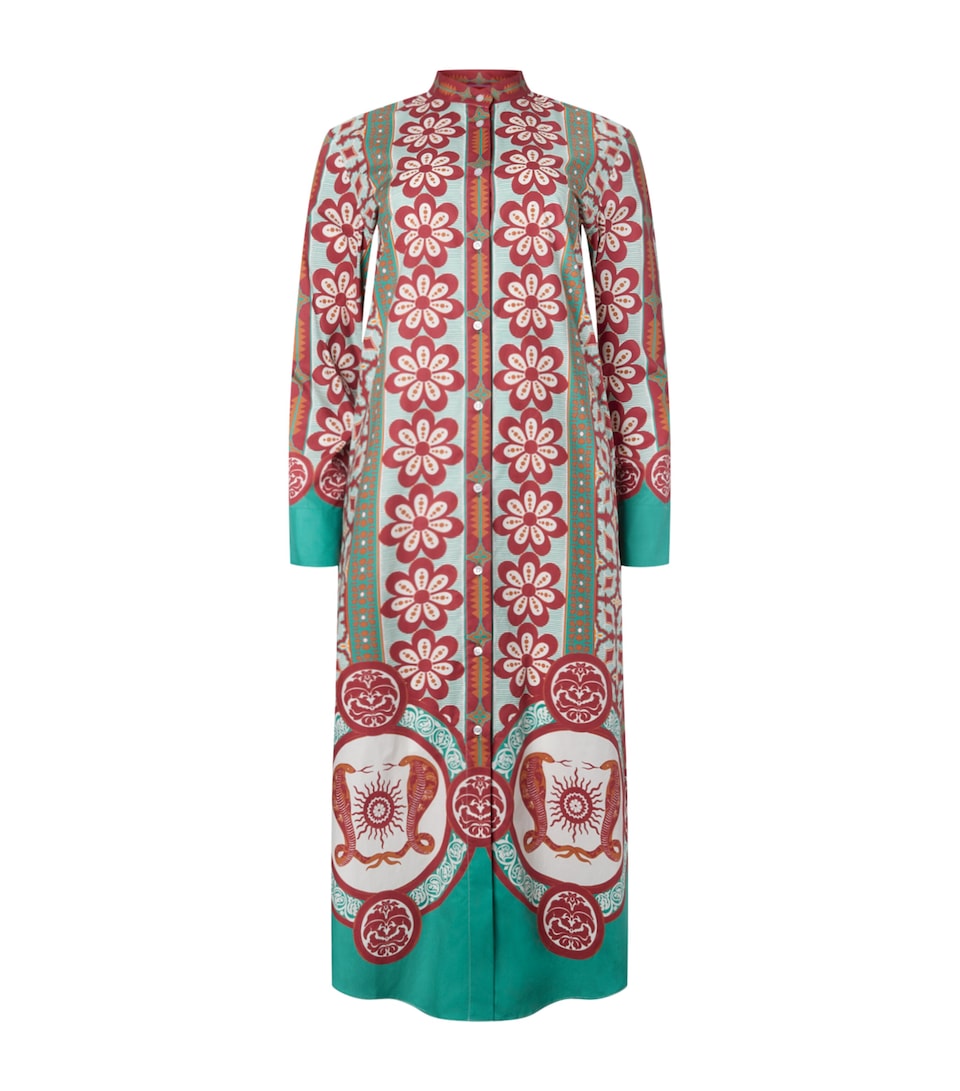 Cotton Printed Sundowner Tunic Dress