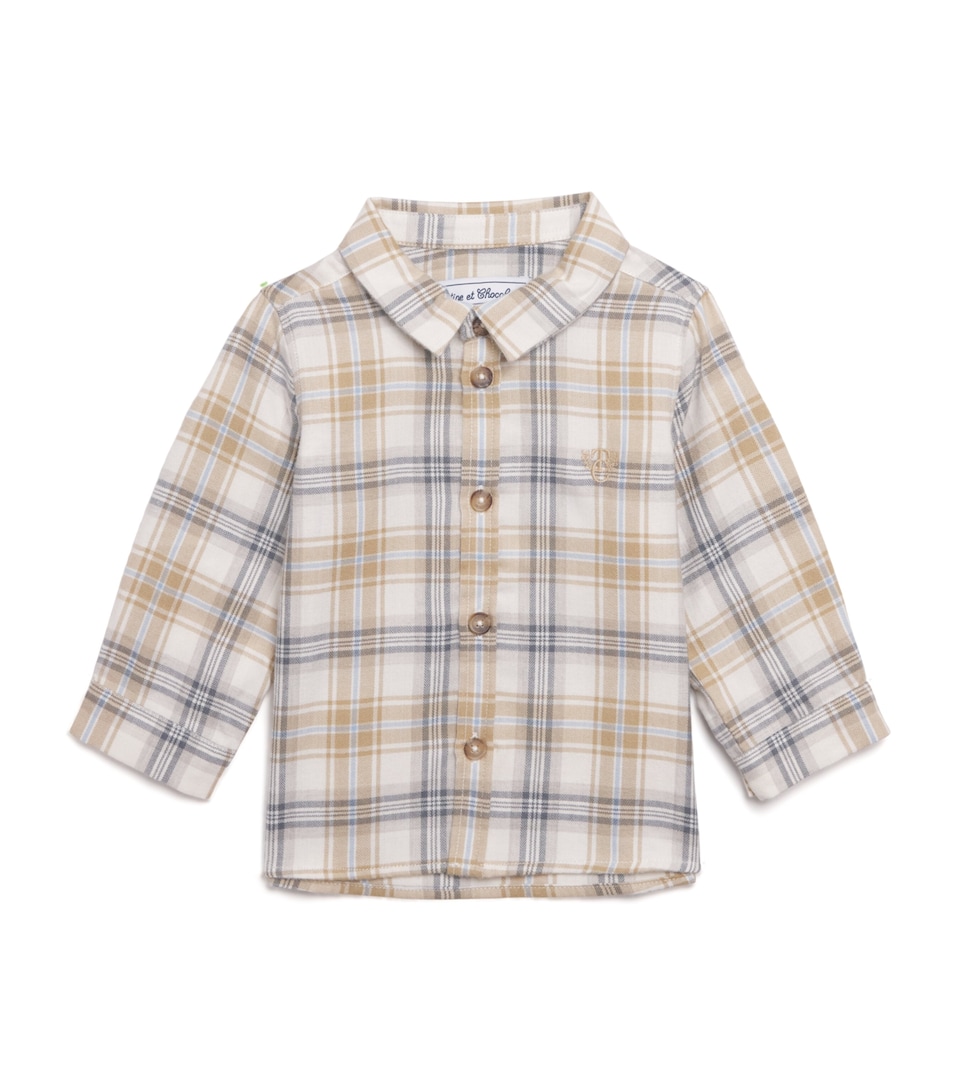 Cotton-Wool Check Shirt (3 Months-4 Years)