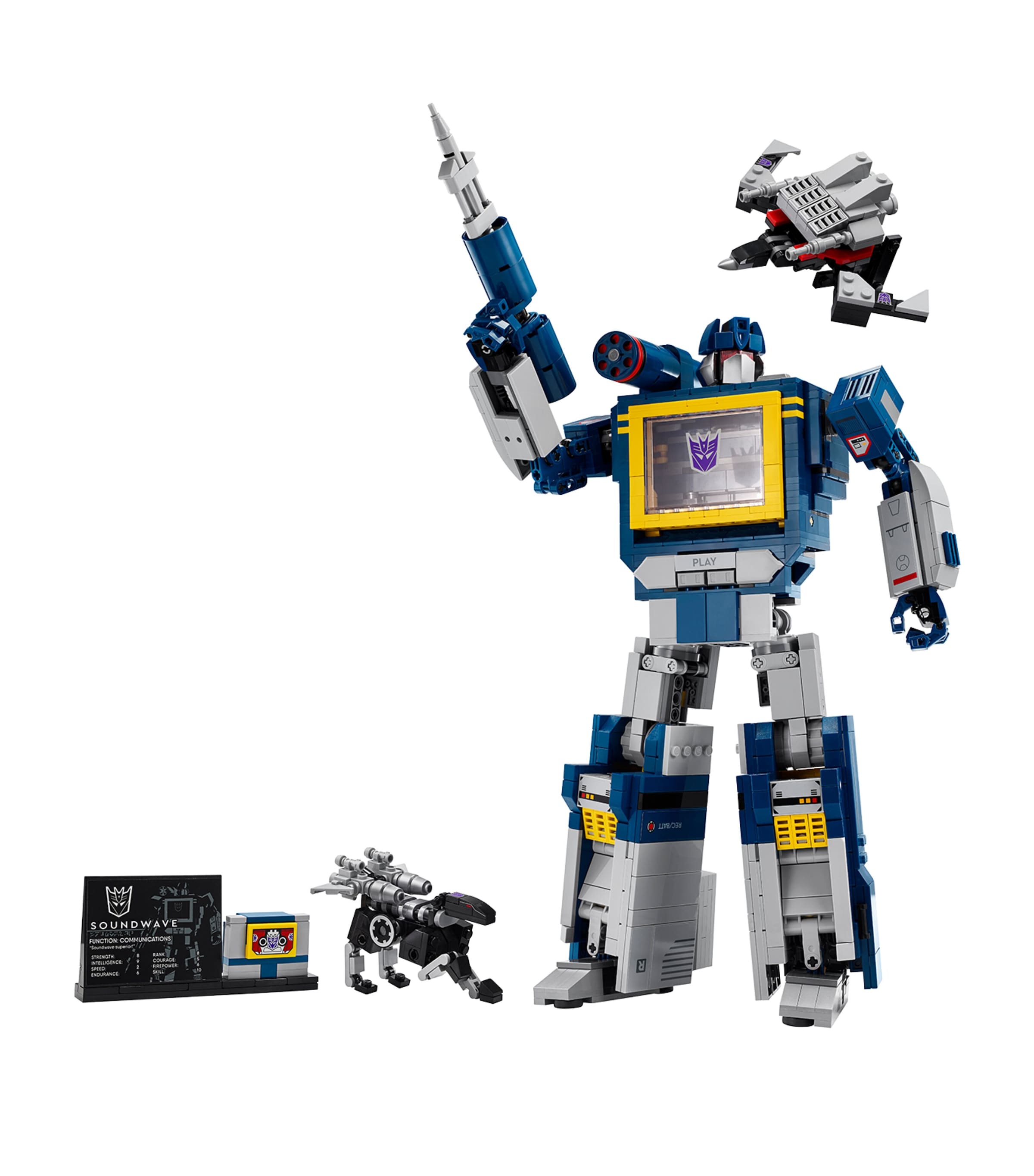 LEGO Icons Transformers: Soundwave 10358