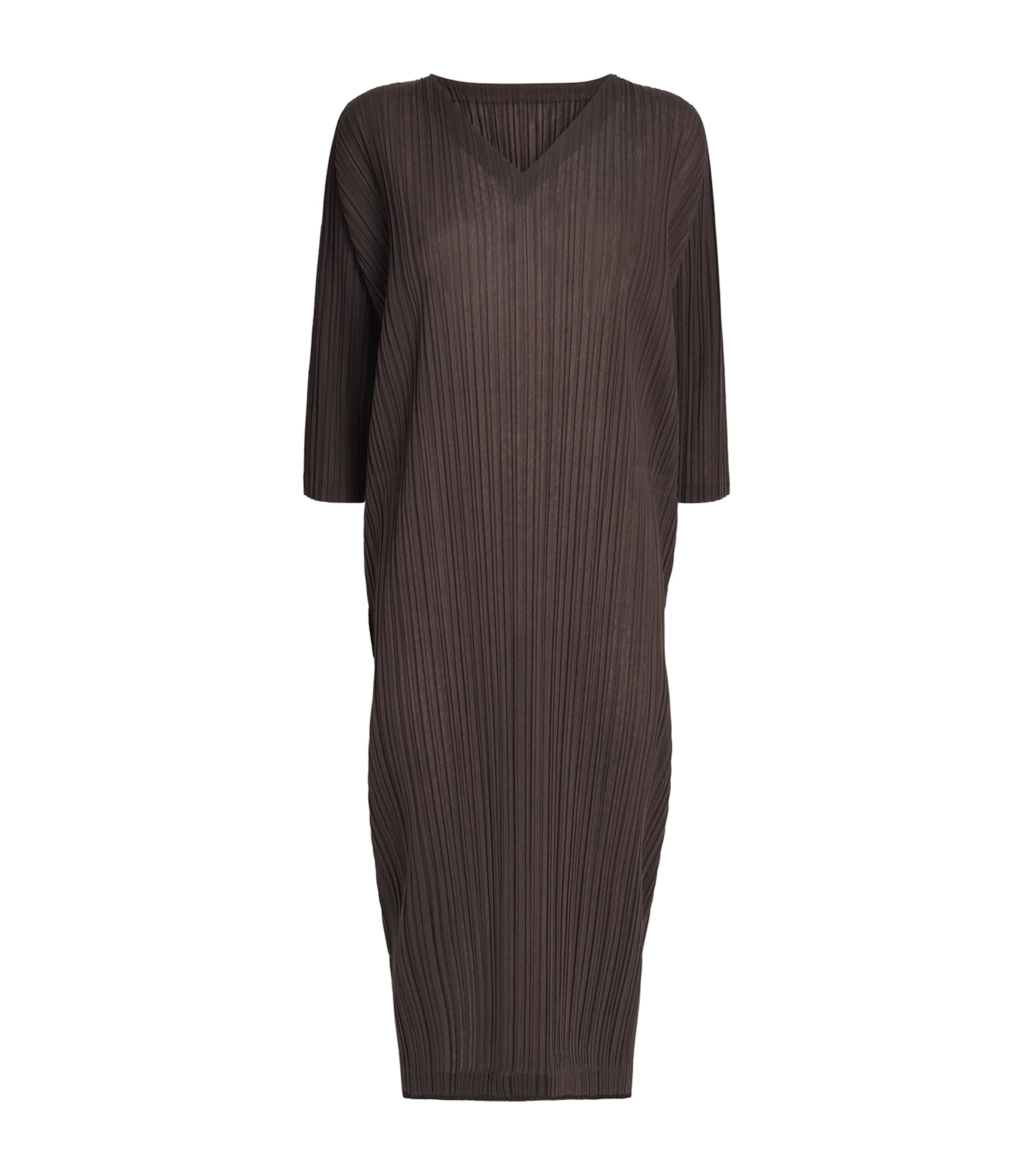 Pleats Please Issey Miyake Smooth Coat Pea Coat | Harrods US