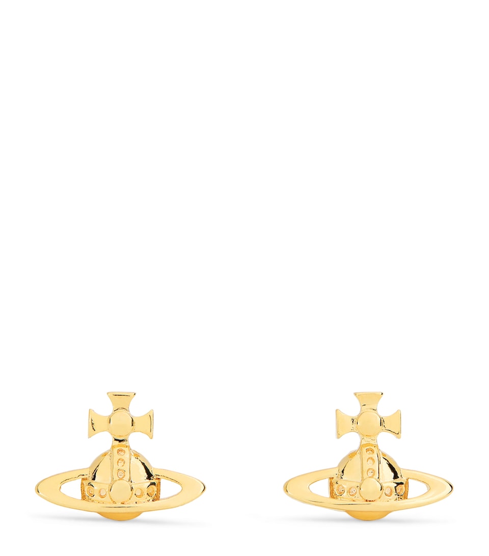 Vivienne Westwood Lorelei Orb Stud Earrings Gold