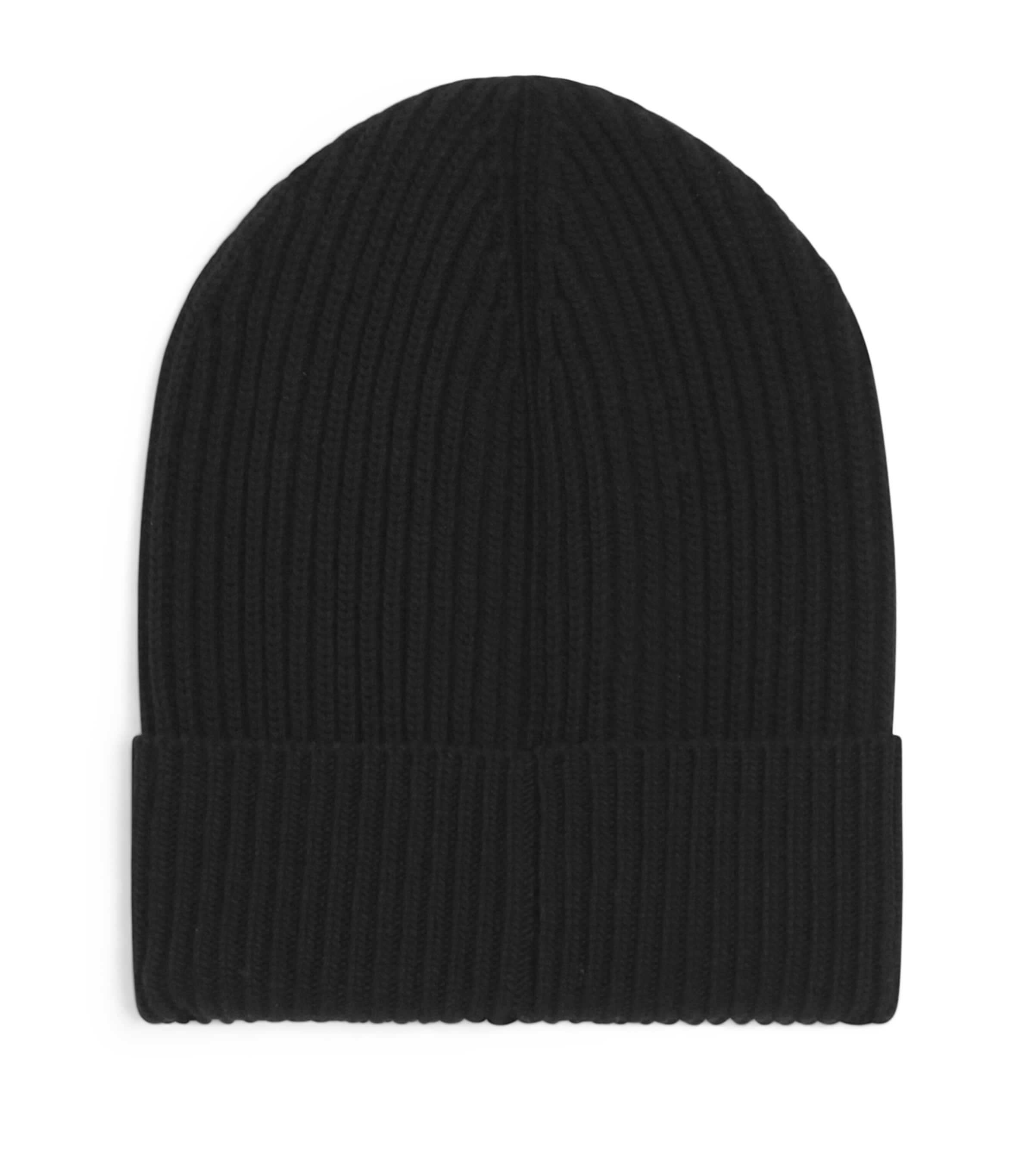 Wool-Cashmere Rib Beanie