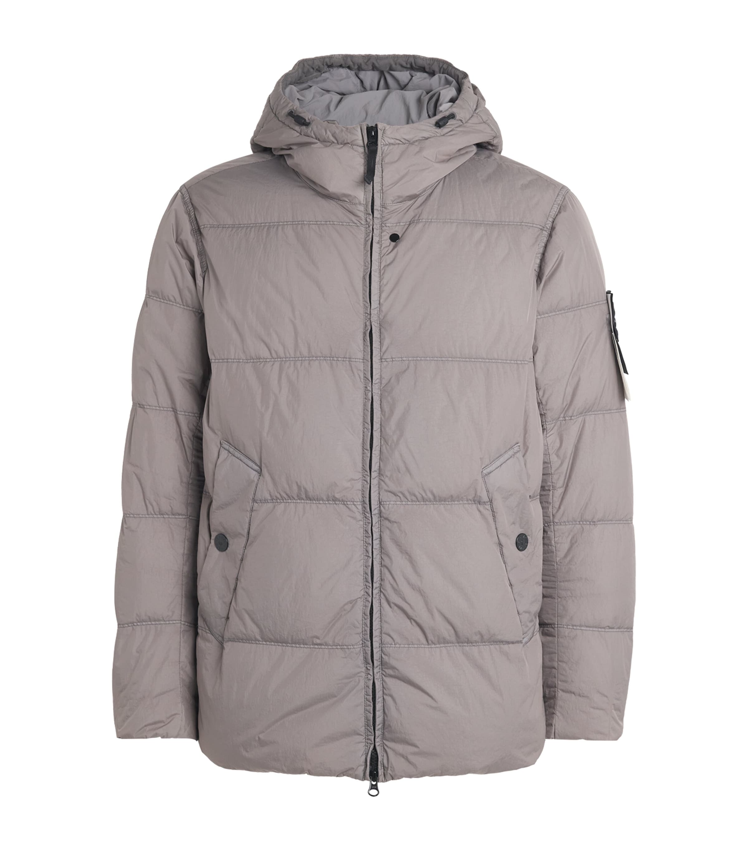 Stone Island Mens Crinkle Reps NY Puffer Jacket