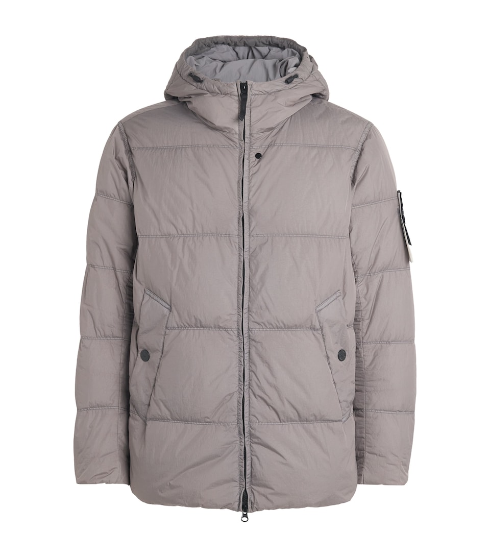 Stone Island Mens Crinkle Reps NY Puffer Jacket