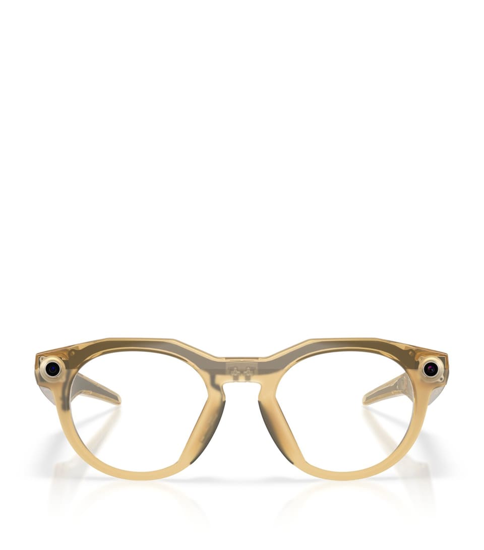 Oakley x Meta HSTN Transitions AI Sunglasses Yellow