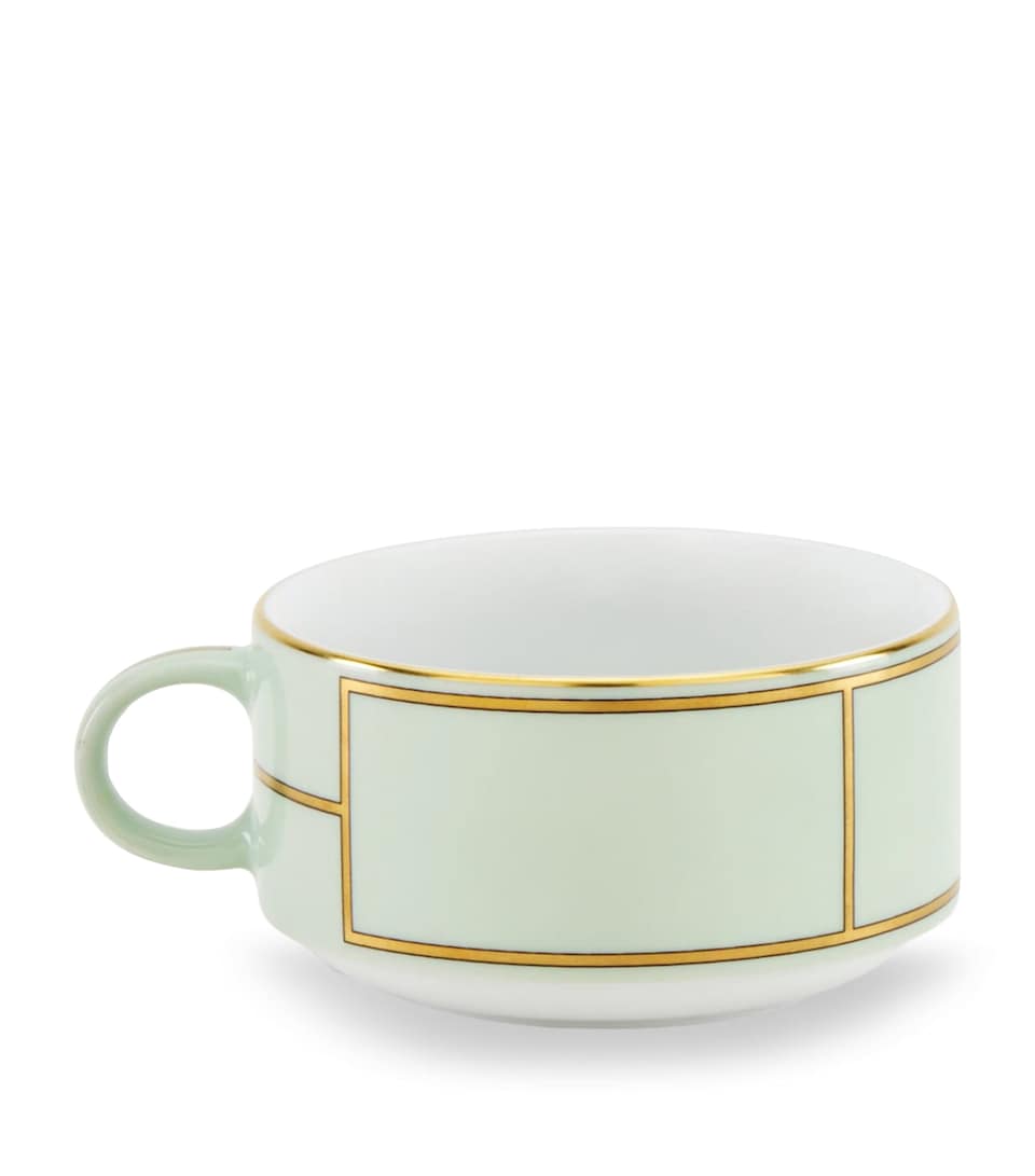 Porcelain Colonna Diva Verde Teacup (245ml)