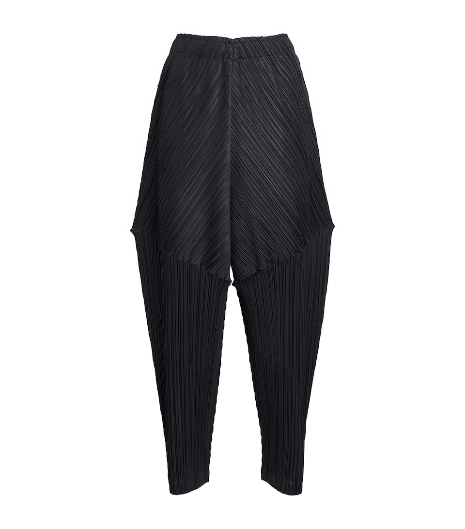 Pleats Please Issey Miyake Womens Thicker Bottoms 2 Trousers Black