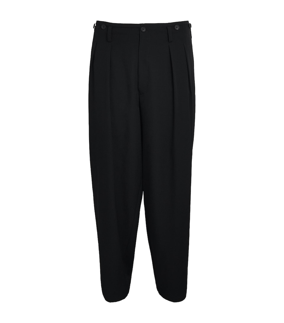 Wool Suspender Trousers