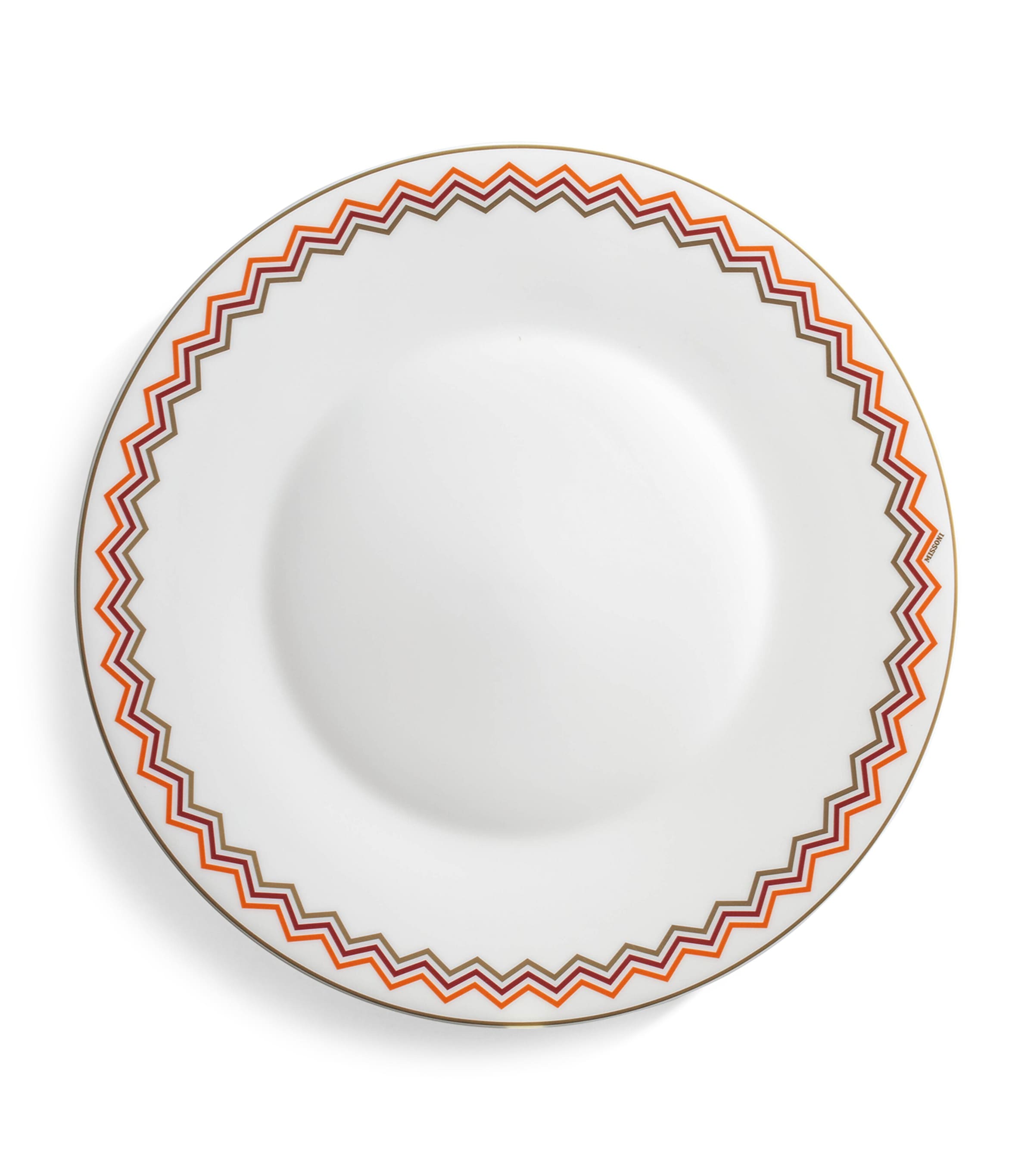 Porcelain Zigzag Serving Dish (32cm)