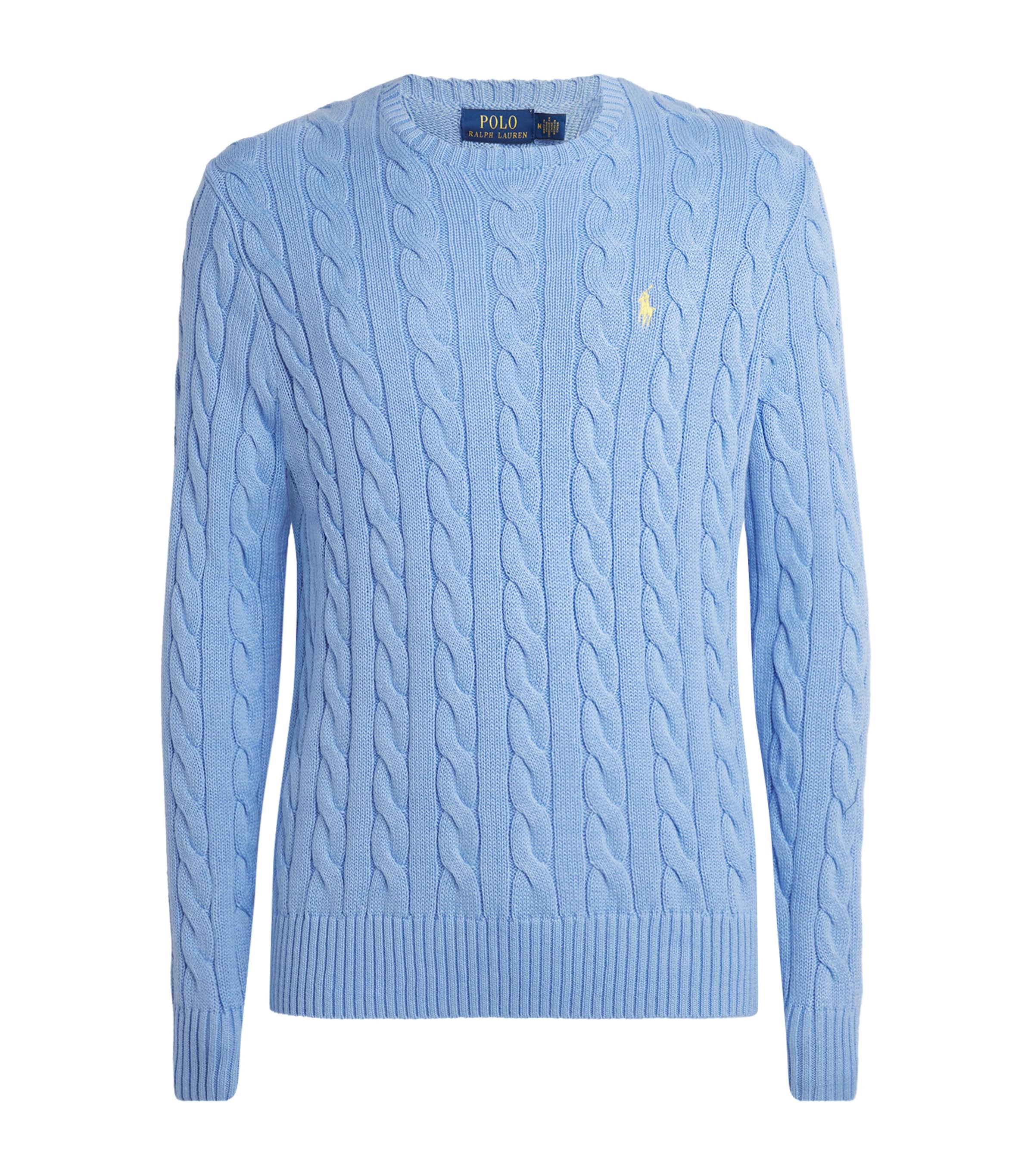 Cotton Cable-Knit Sweater