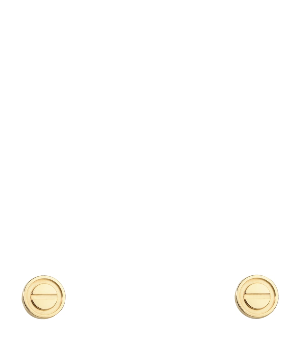 Cartier Yellow Gold LOVE Stud Earrings Yellow Gold