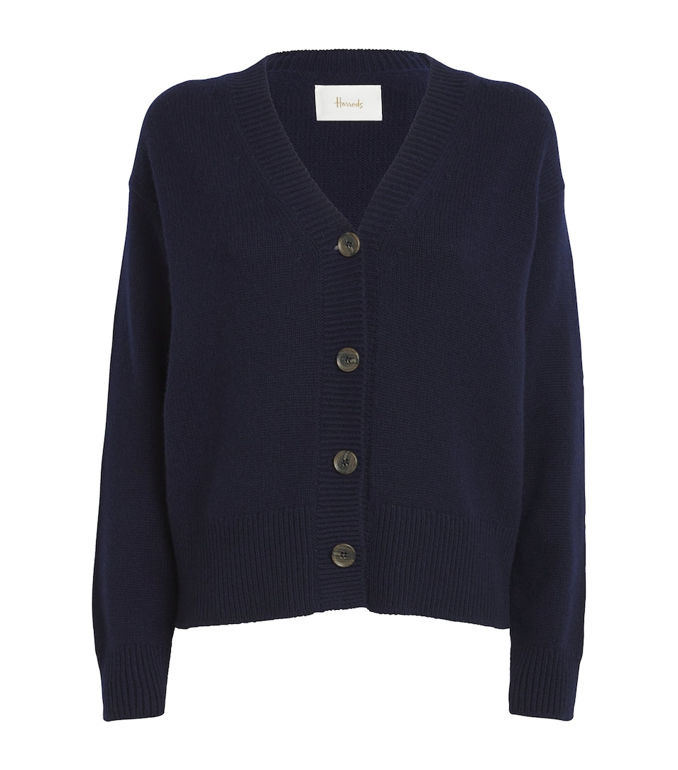 Cashmere Boxy Cardigan