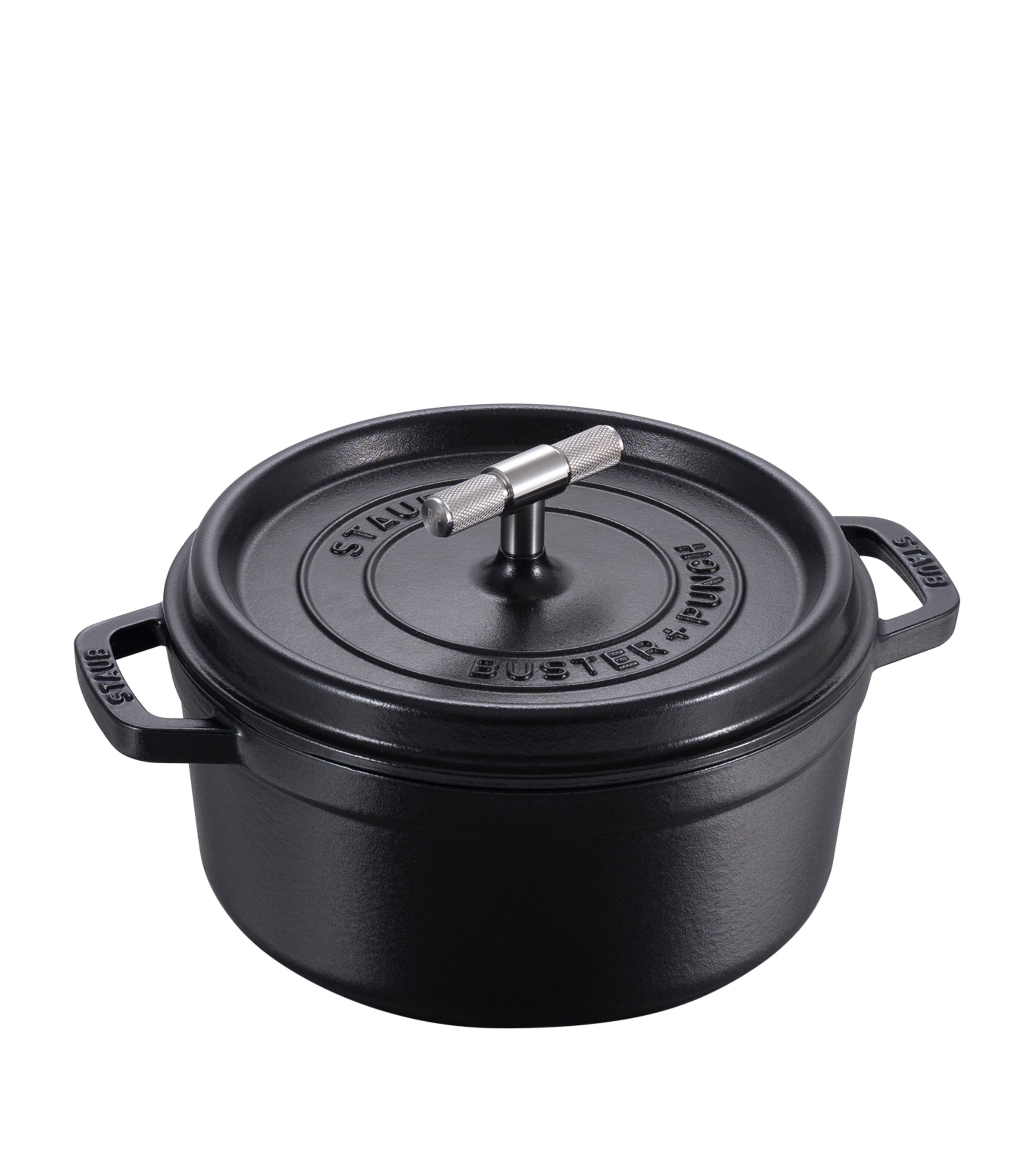 x Buster + Punch Cocotte with Steel Knob (24cm)