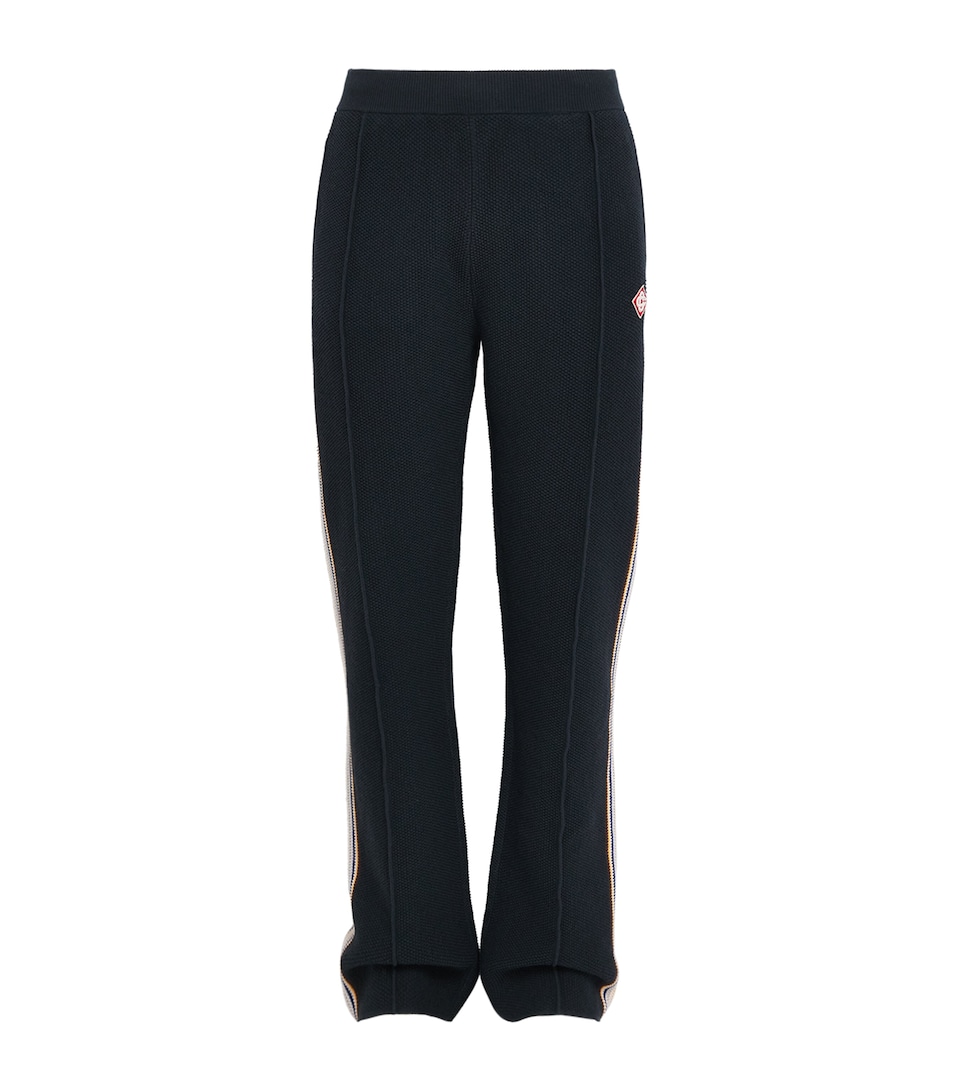 Casablanca Mens Café Culture Track Trousers Navy