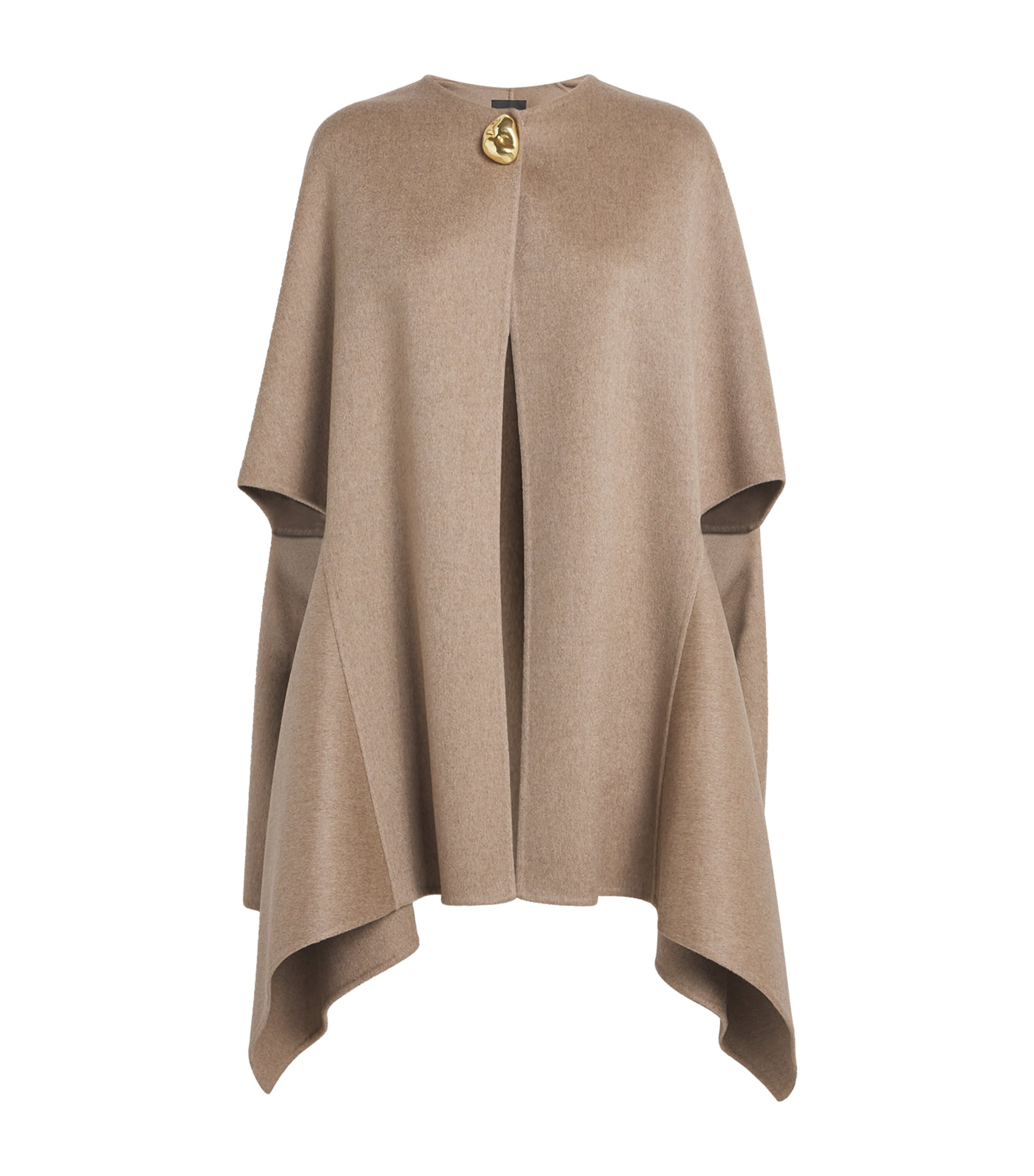 Cashmere Cut-Out Cape