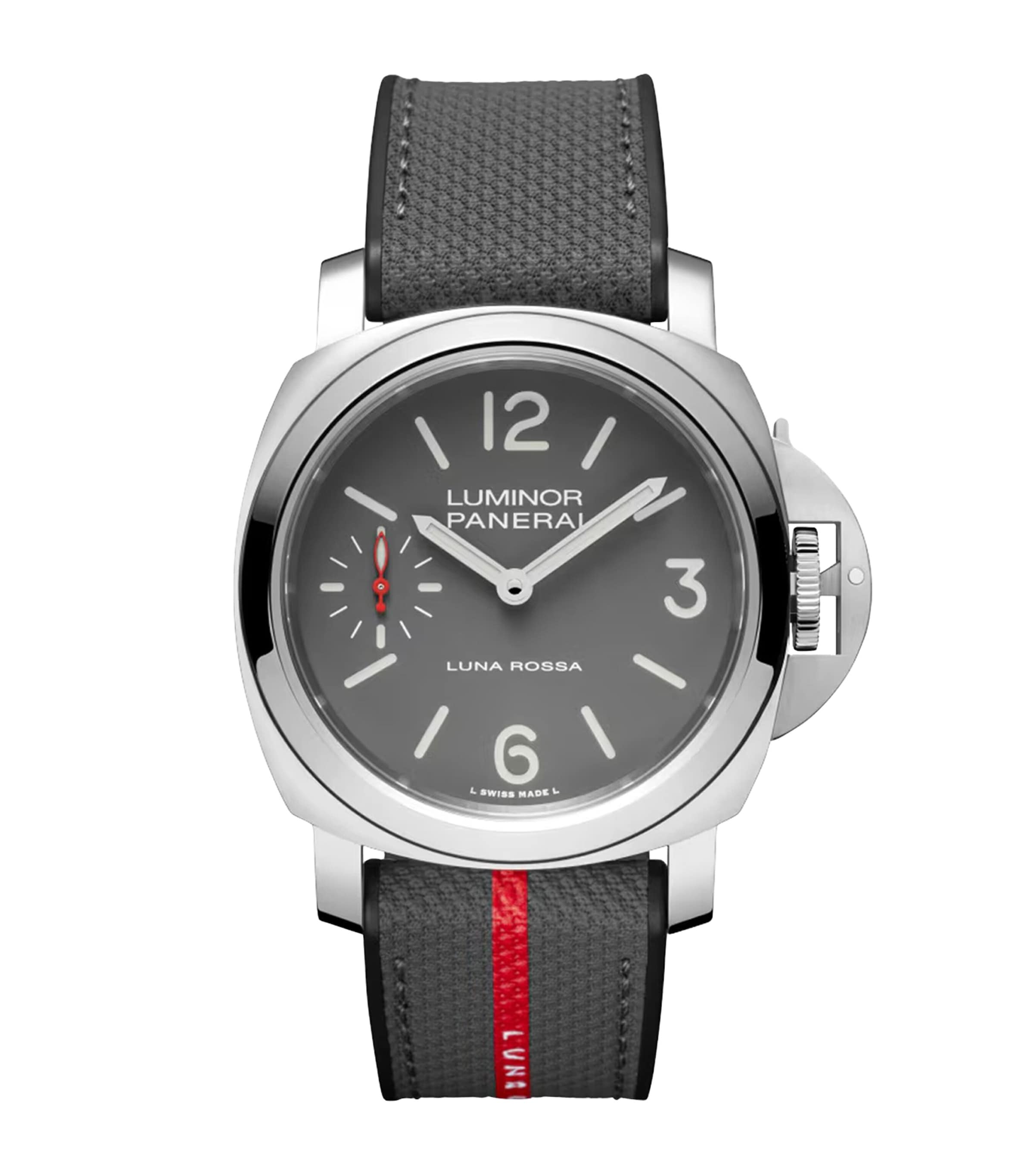 Stainless Steel Luminor Tre Giorni Luna Rossa Watch 44mm
