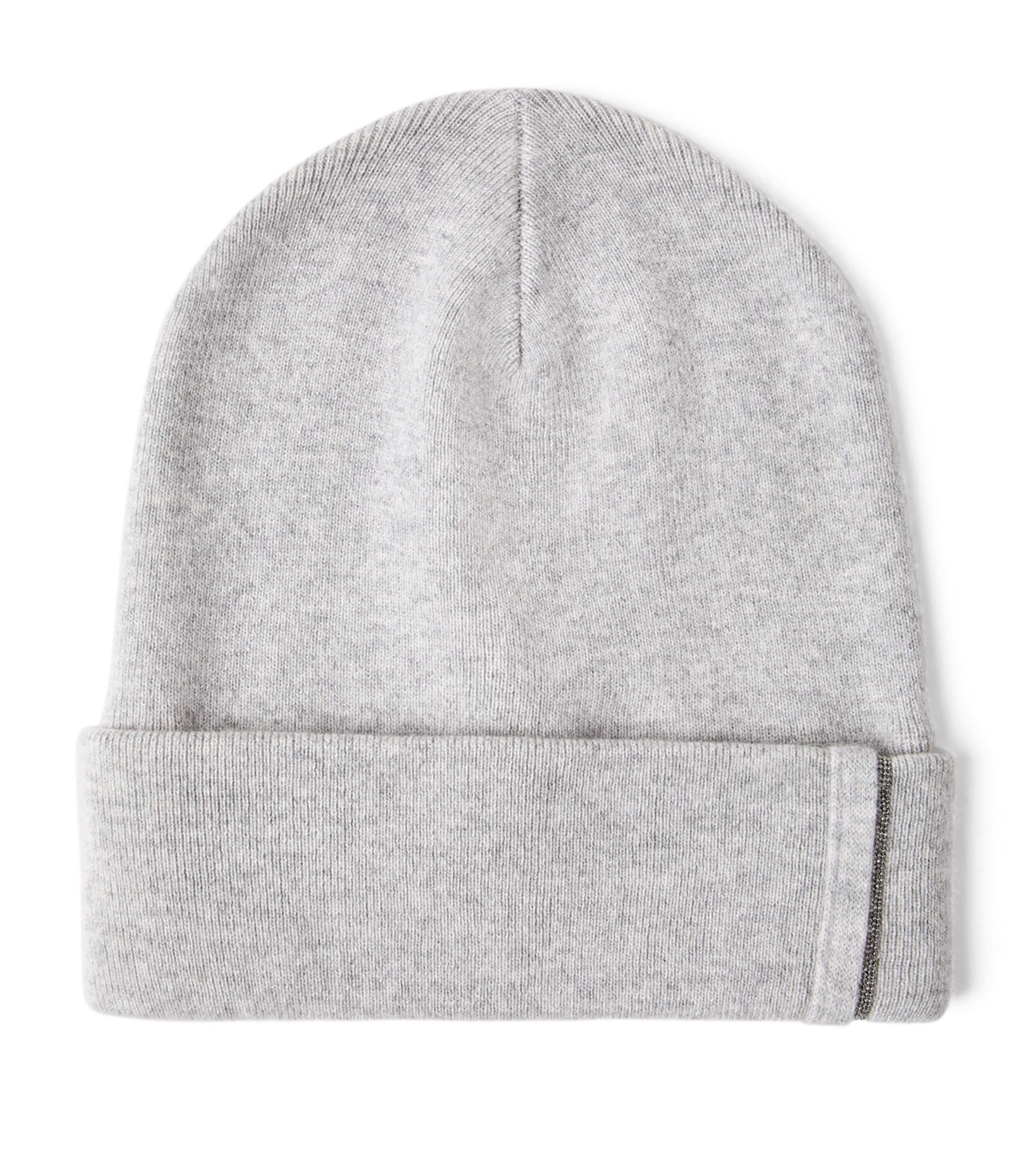 Brunello Cucinelli Cashmere Monili-Trim Beanie